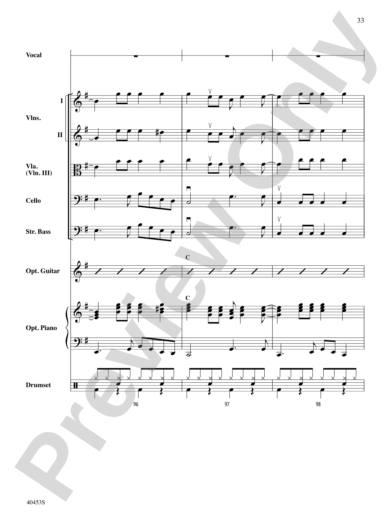 Monster Mash: String Orchestra Conductor Score & Parts