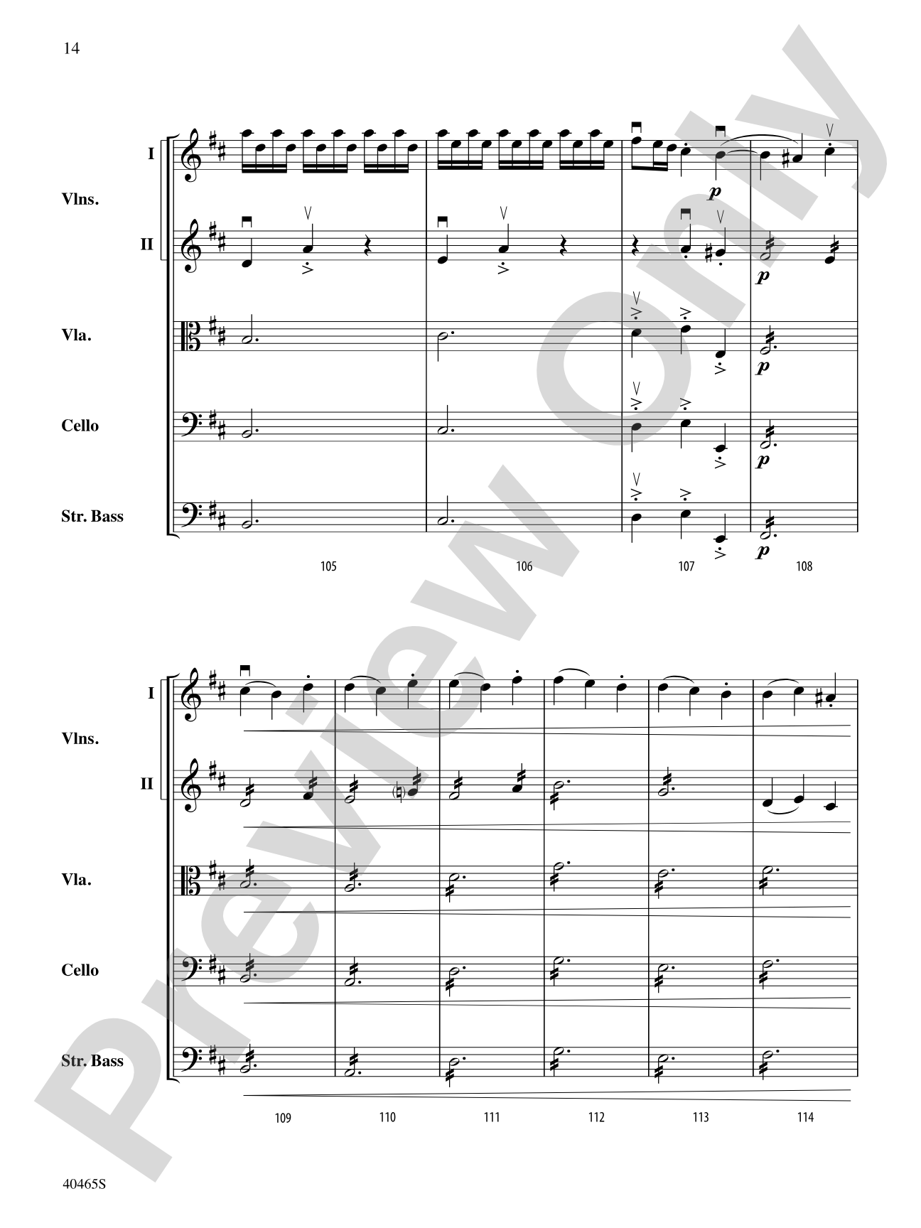 Passacaglia for Strings: String Orchestra Conductor Score & Parts