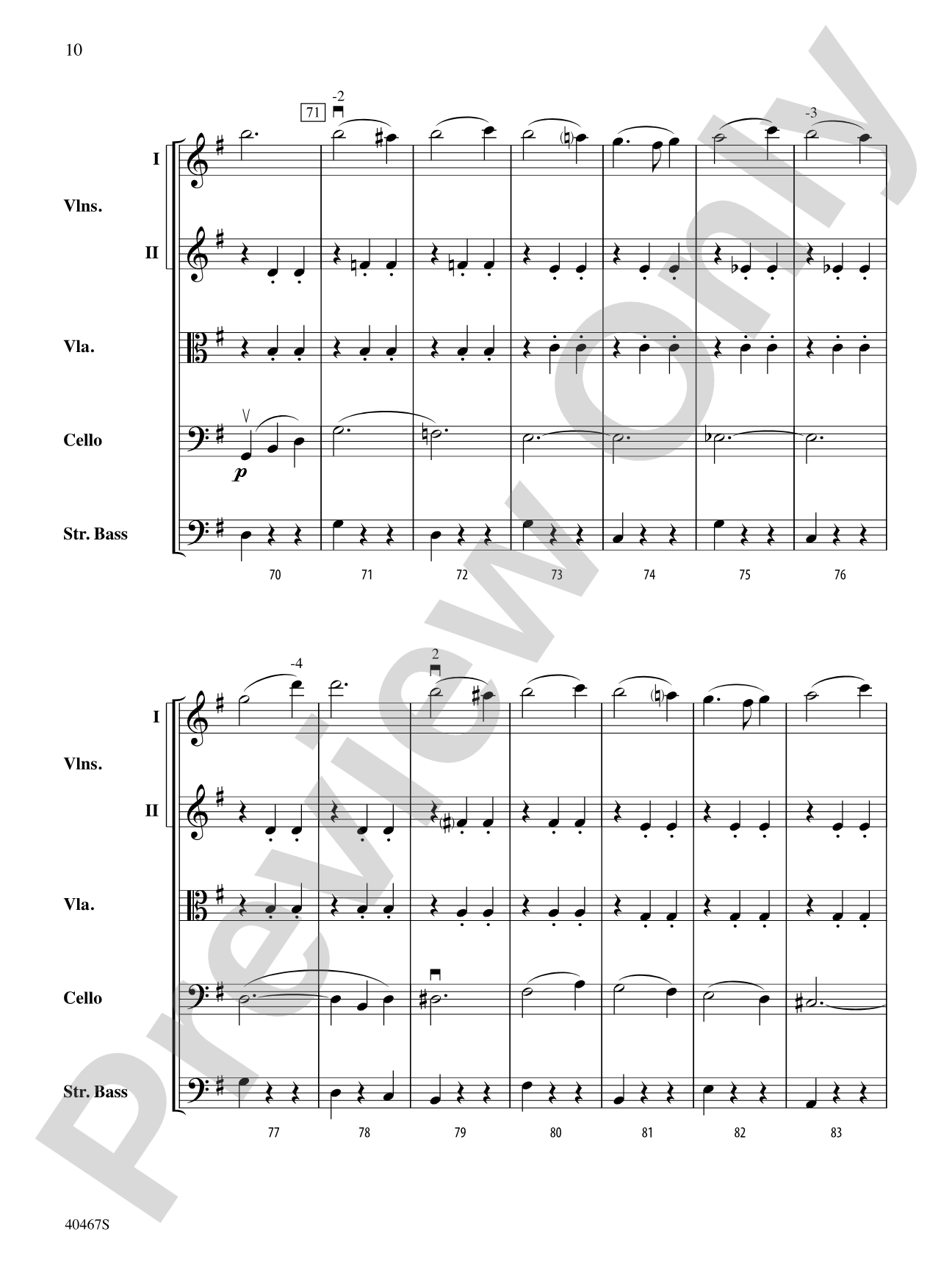 Please Remove Your Veil: String Orchestra Conductor Score & Parts