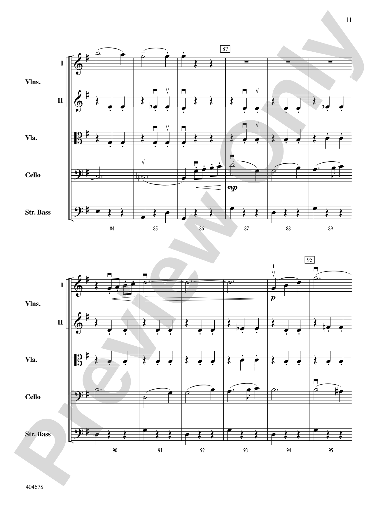 Please Remove Your Veil: String Orchestra Conductor Score & Parts
