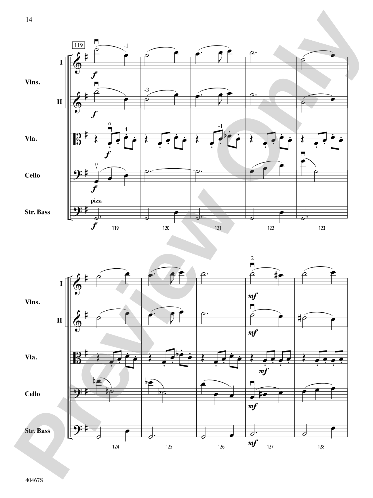 Please Remove Your Veil: String Orchestra Conductor Score & Parts
