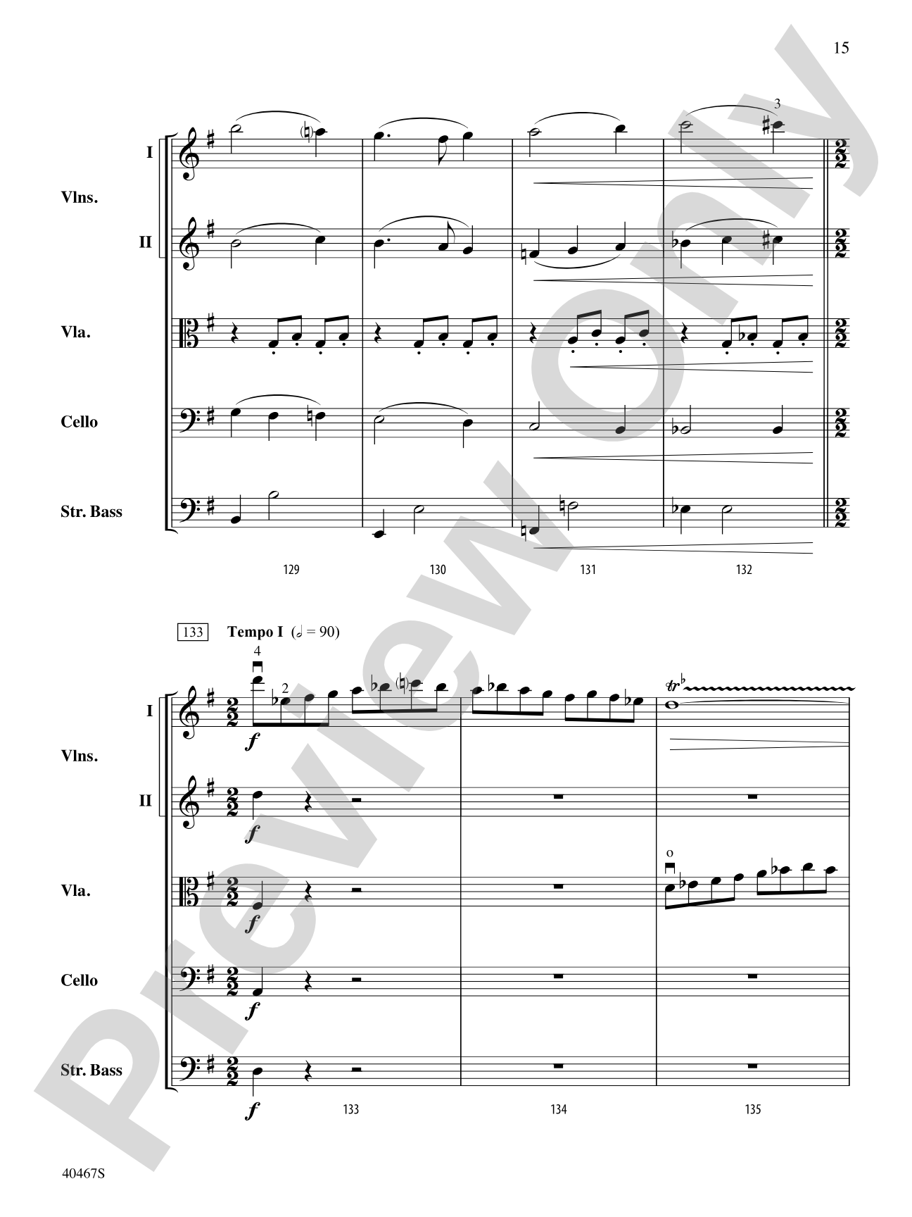 Please Remove Your Veil: String Orchestra Conductor Score & Parts