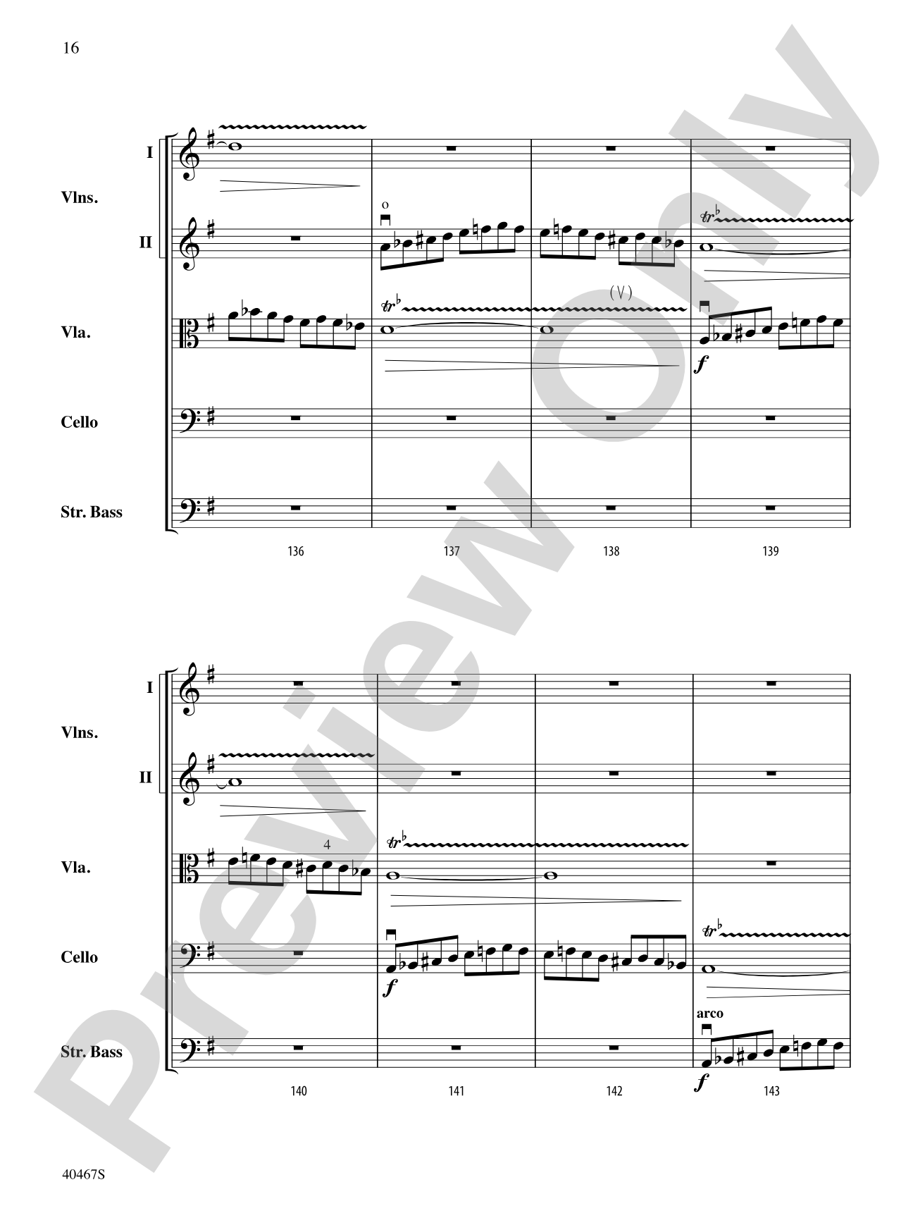 Please Remove Your Veil: String Orchestra Conductor Score & Parts