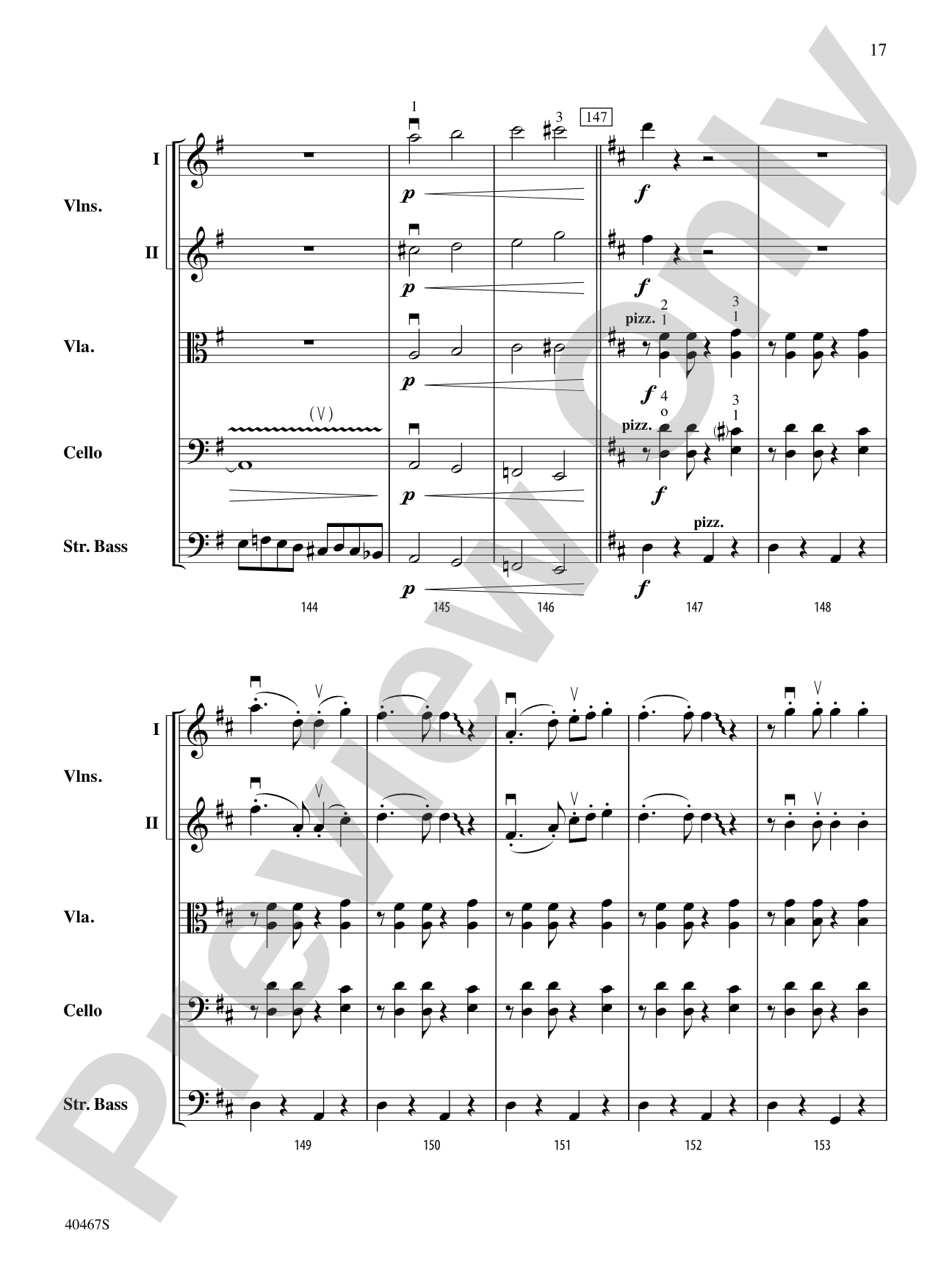 Please Remove Your Veil: String Orchestra Conductor Score & Parts