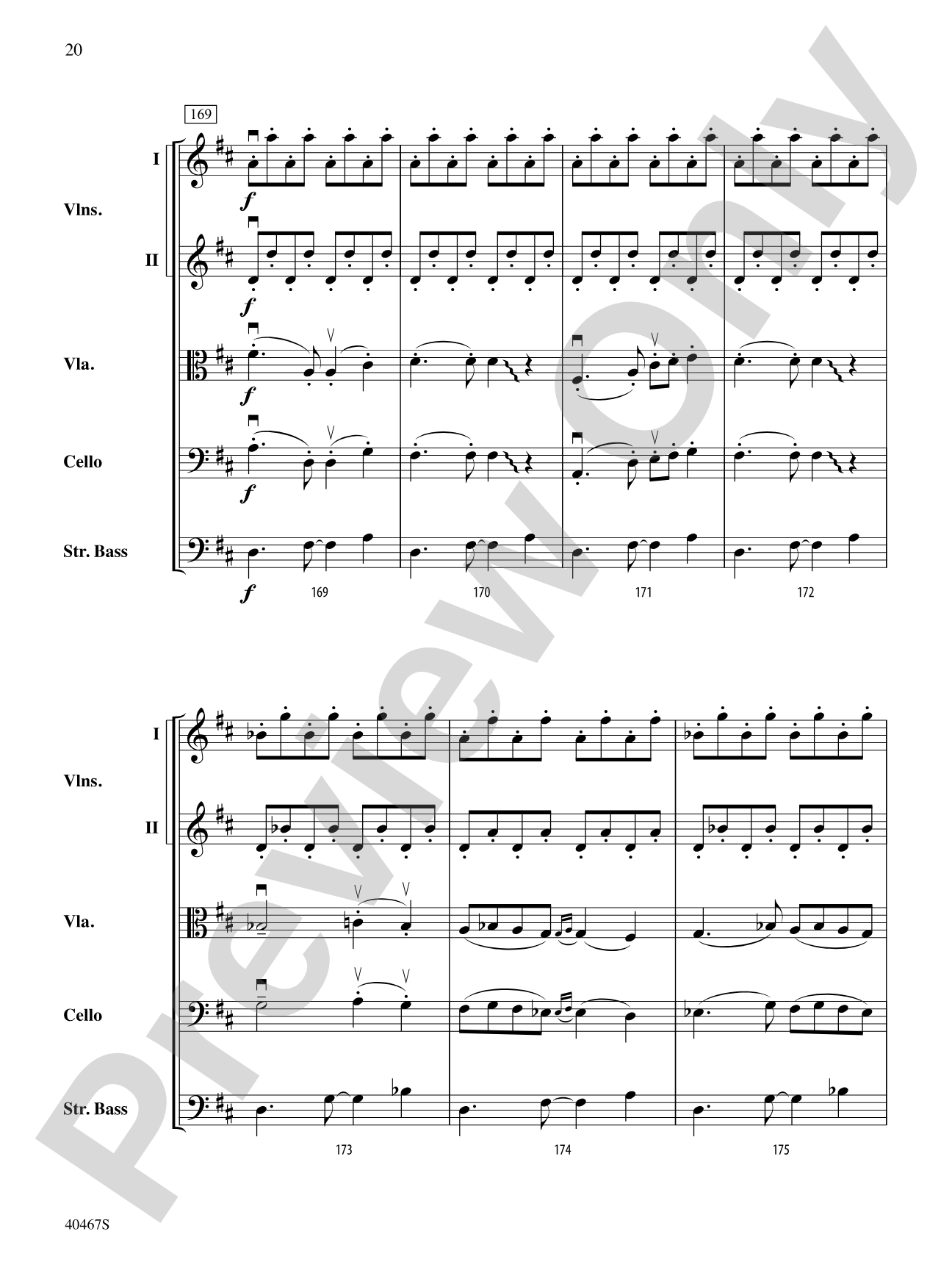 Please Remove Your Veil: String Orchestra Conductor Score & Parts