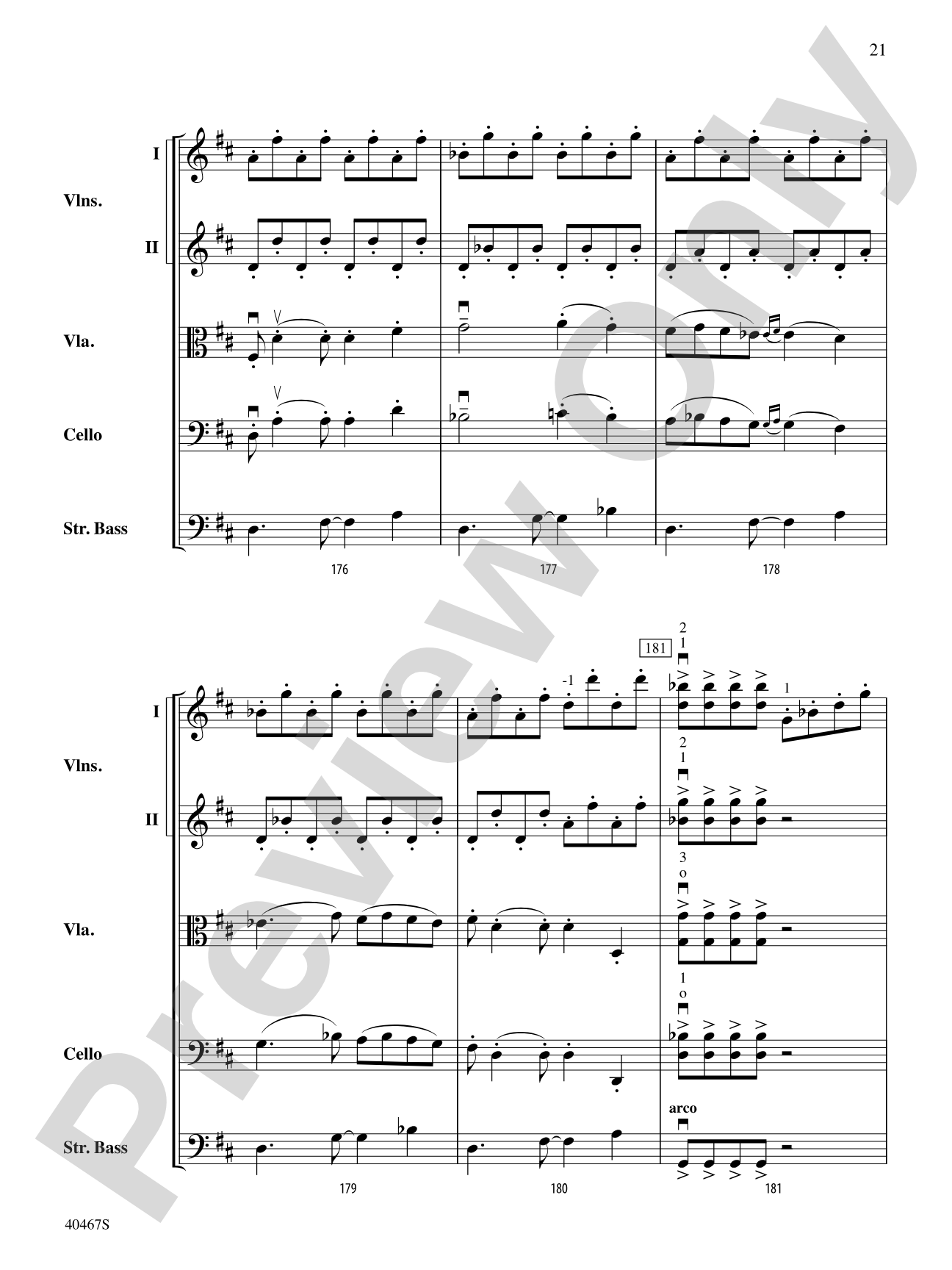 Please Remove Your Veil: String Orchestra Conductor Score & Parts