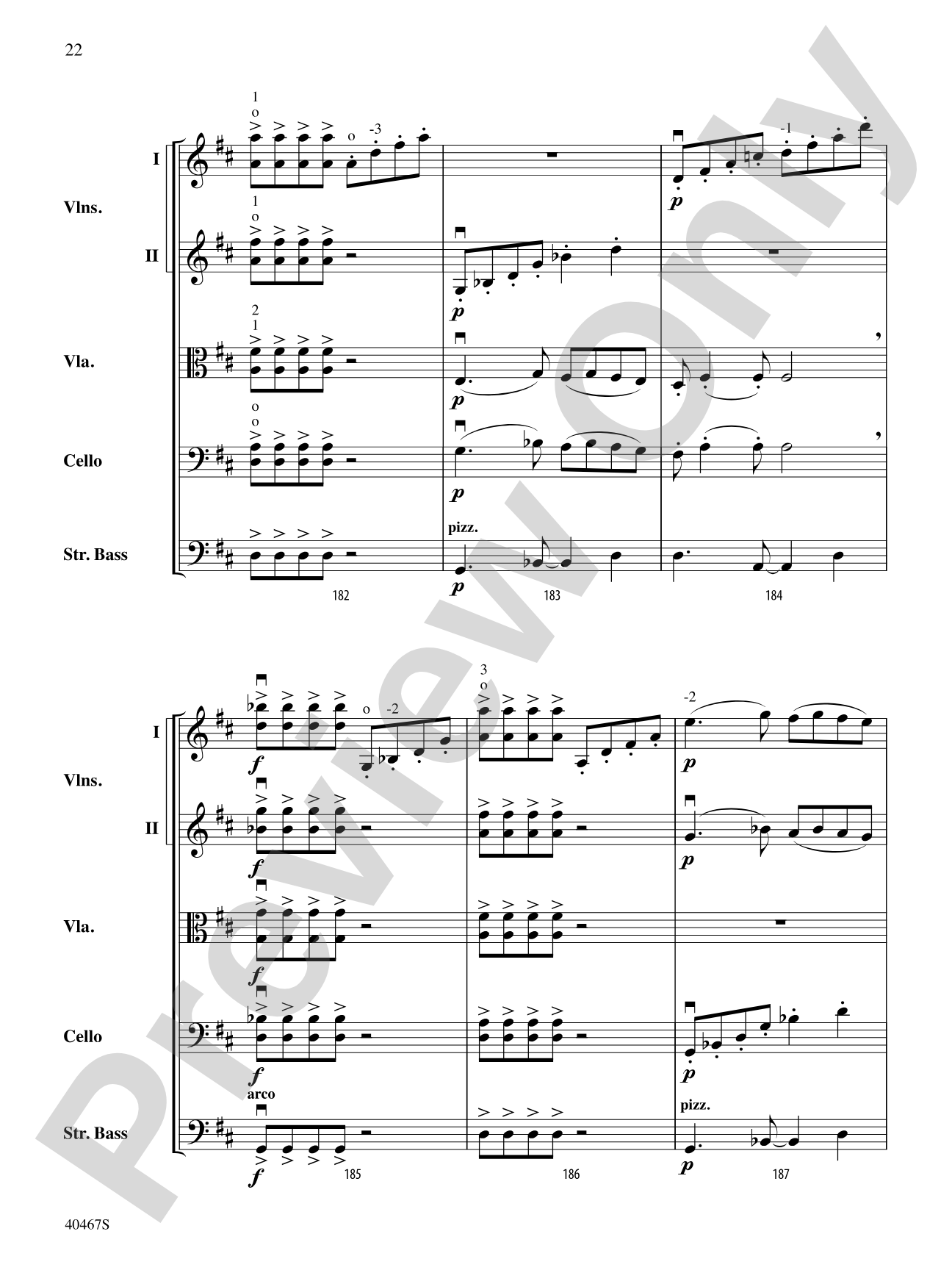 Please Remove Your Veil: String Orchestra Conductor Score & Parts