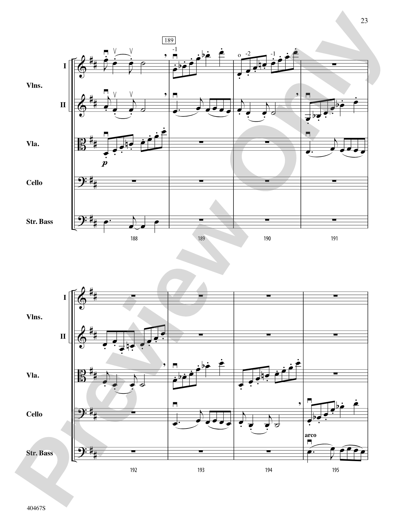 Please Remove Your Veil: String Orchestra Conductor Score & Parts
