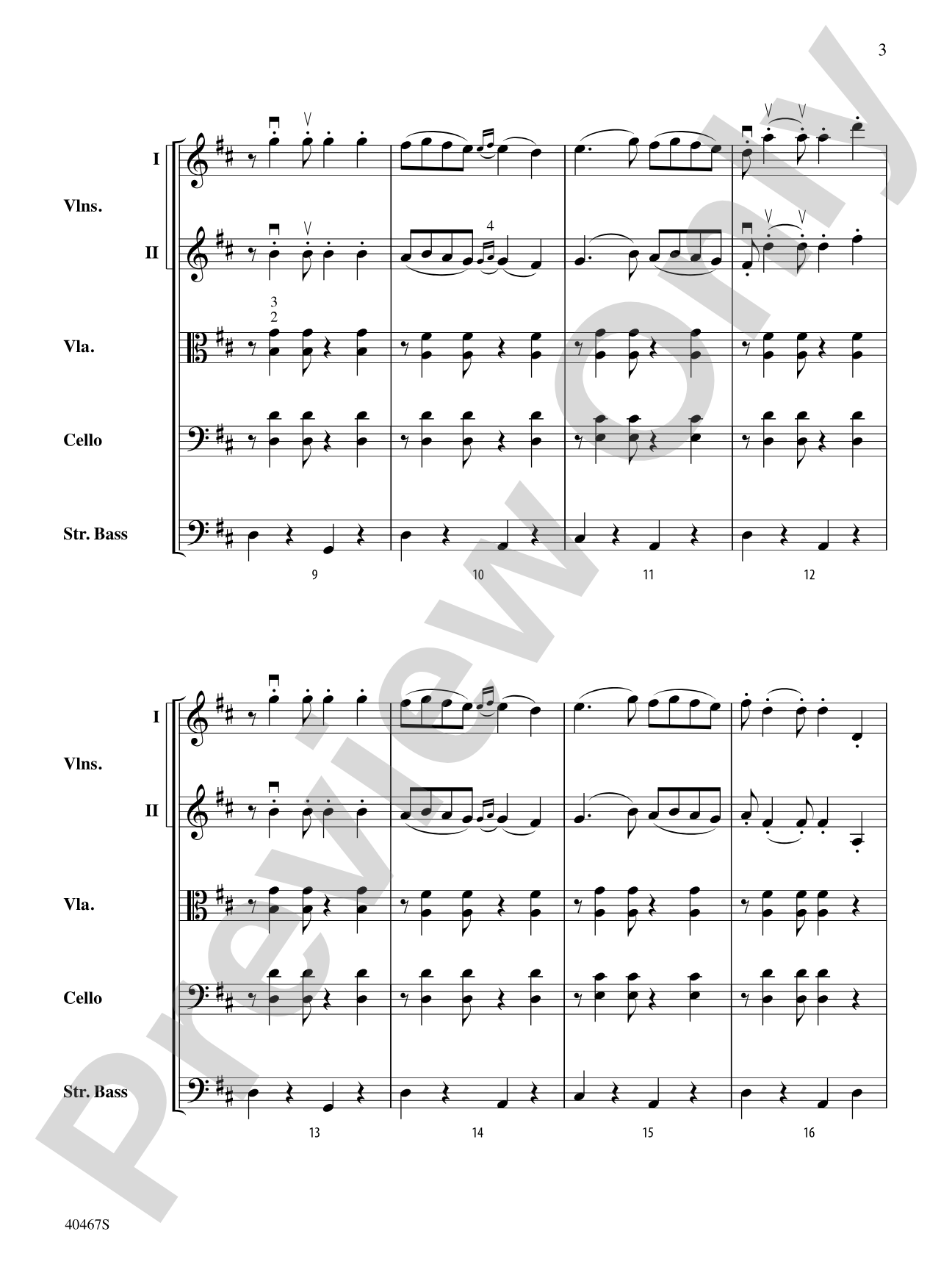 Please Remove Your Veil: String Orchestra Conductor Score & Parts