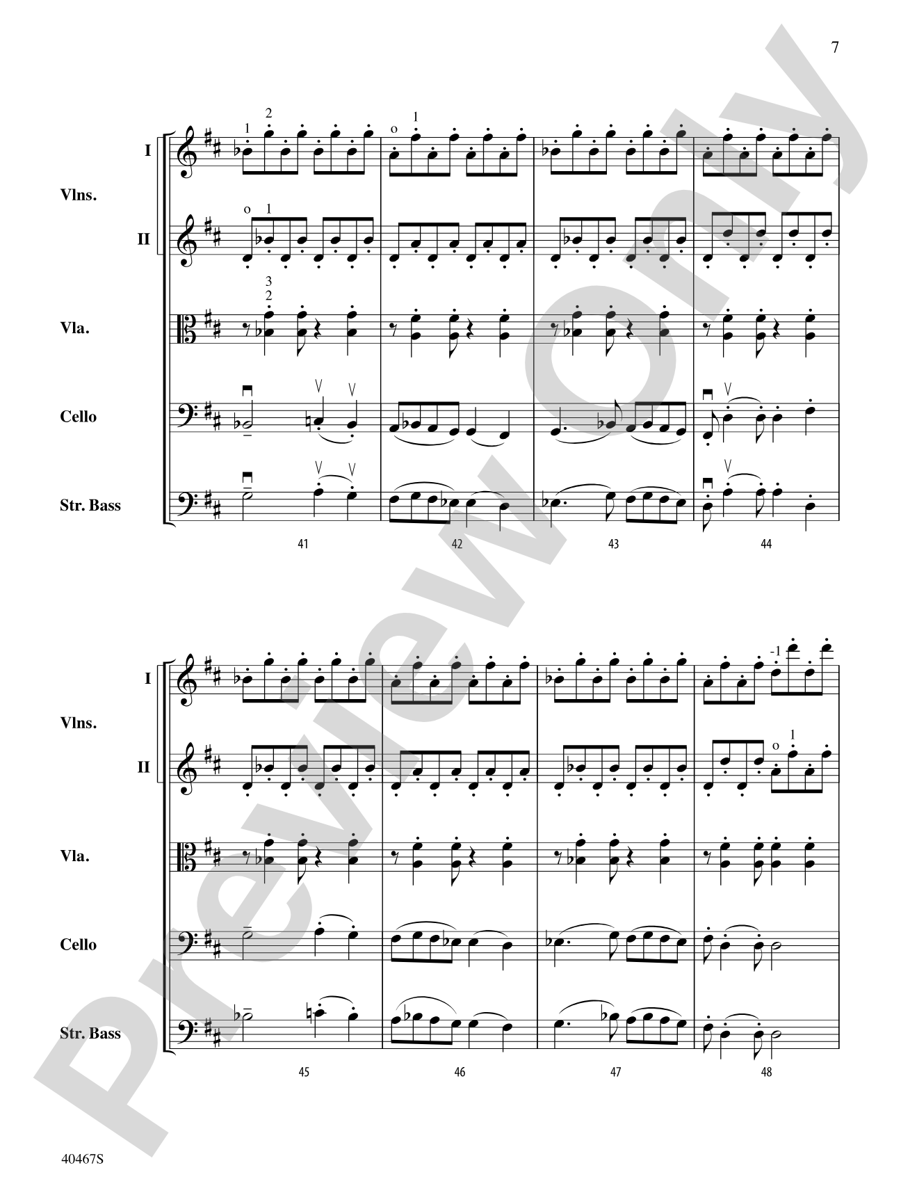 Please Remove Your Veil: String Orchestra Conductor Score & Parts