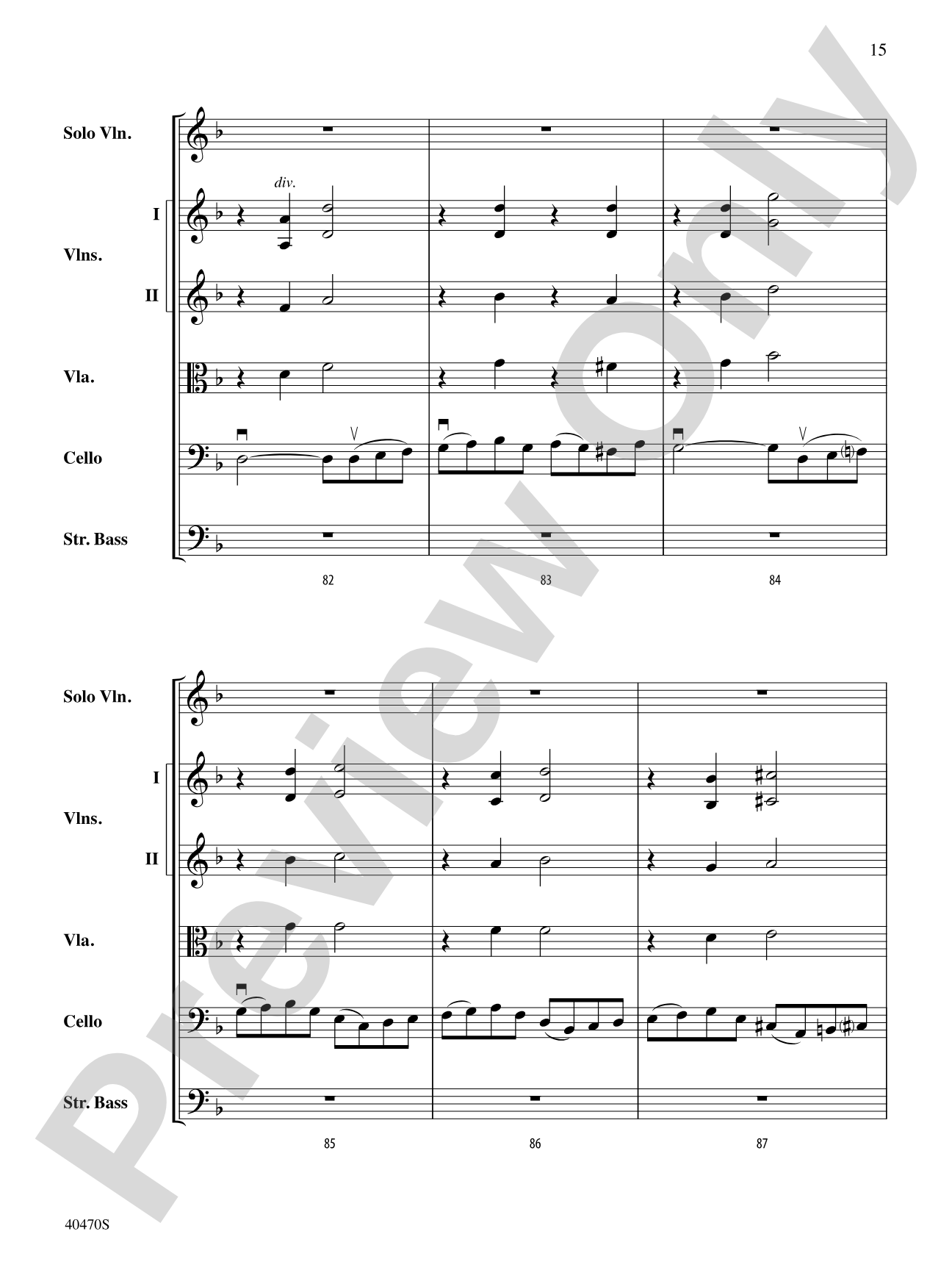 Hungarian Variations: String Orchestra Conductor Score & Parts