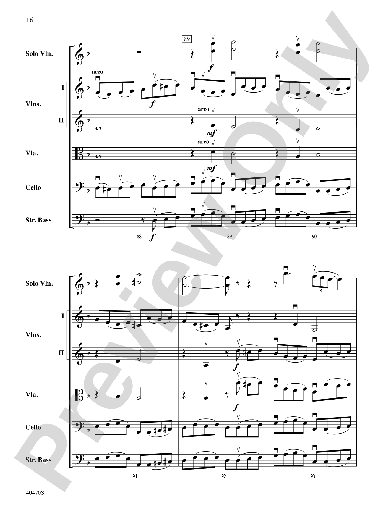 Hungarian Variations: String Orchestra Conductor Score & Parts