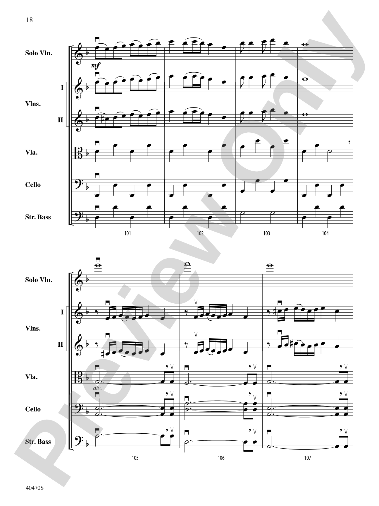 Hungarian Variations: String Orchestra Conductor Score & Parts
