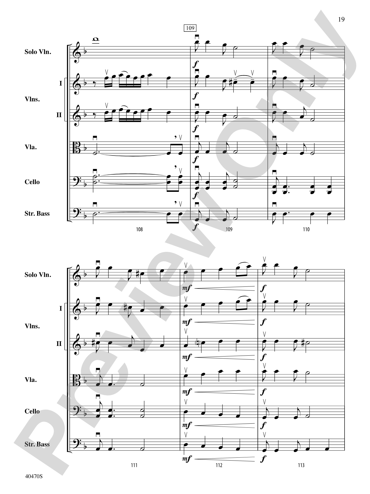 Hungarian Variations: String Orchestra Conductor Score & Parts