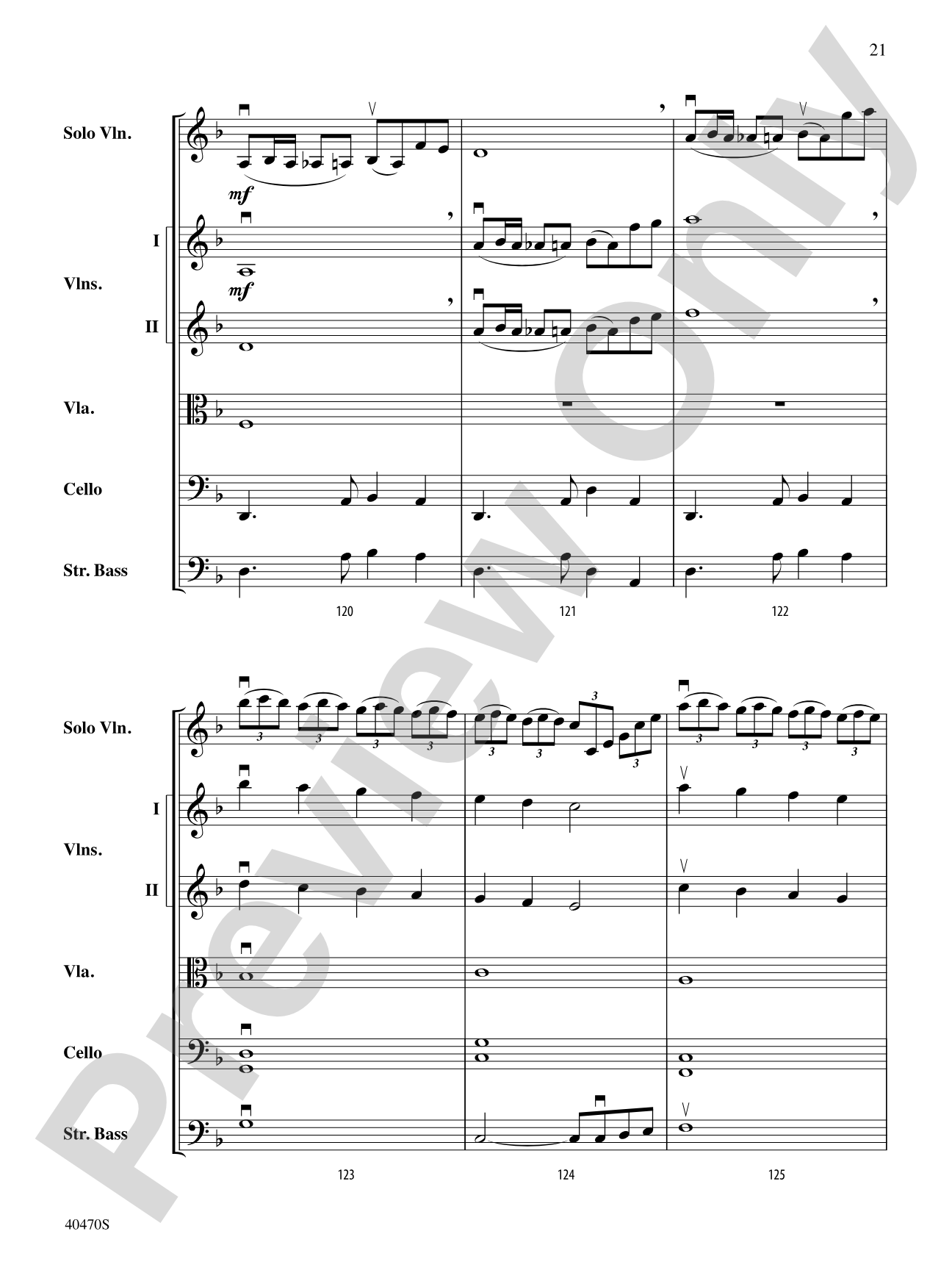 Hungarian Variations: String Orchestra Conductor Score & Parts