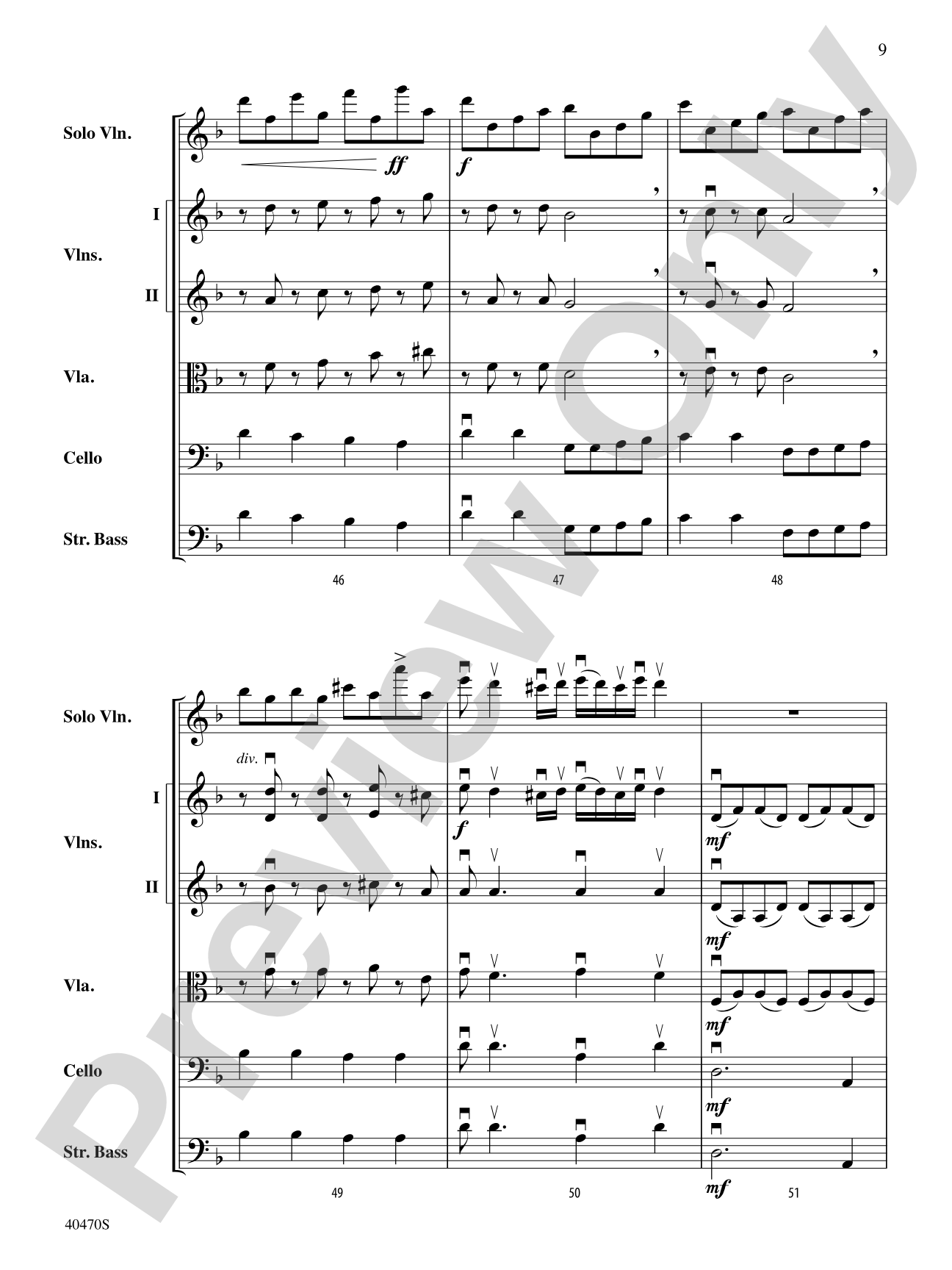 Hungarian Variations: String Orchestra Conductor Score & Parts