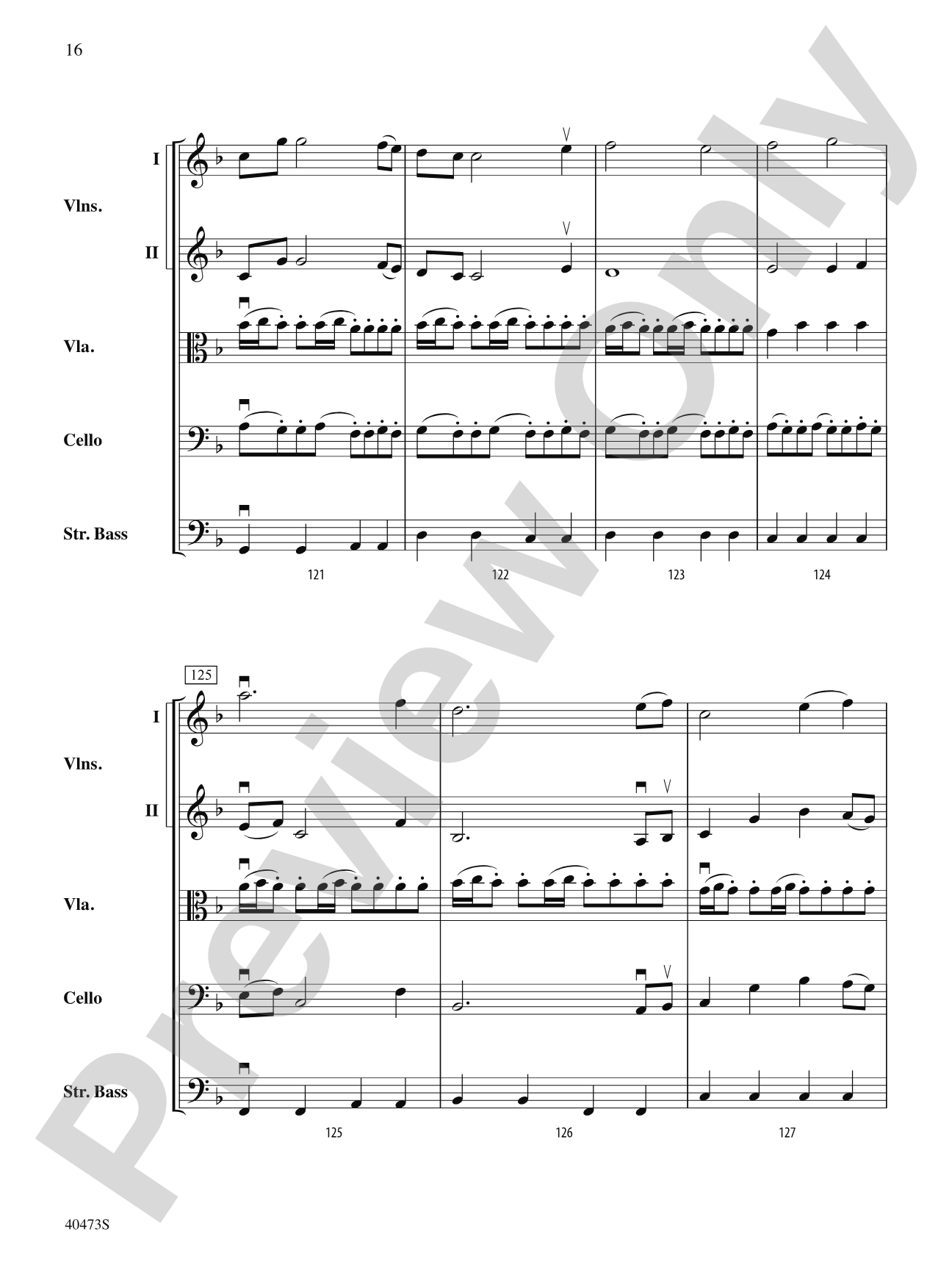 Across the Wind: String Orchestra Conductor Score & Parts