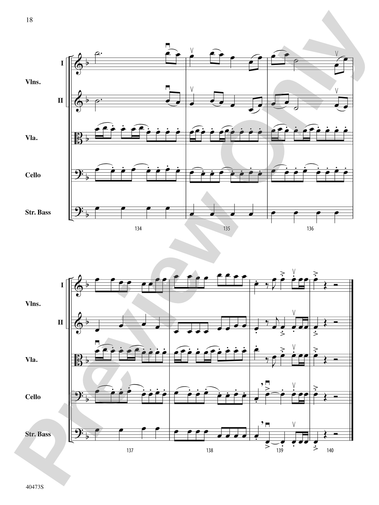 Across the Wind: String Orchestra Conductor Score & Parts