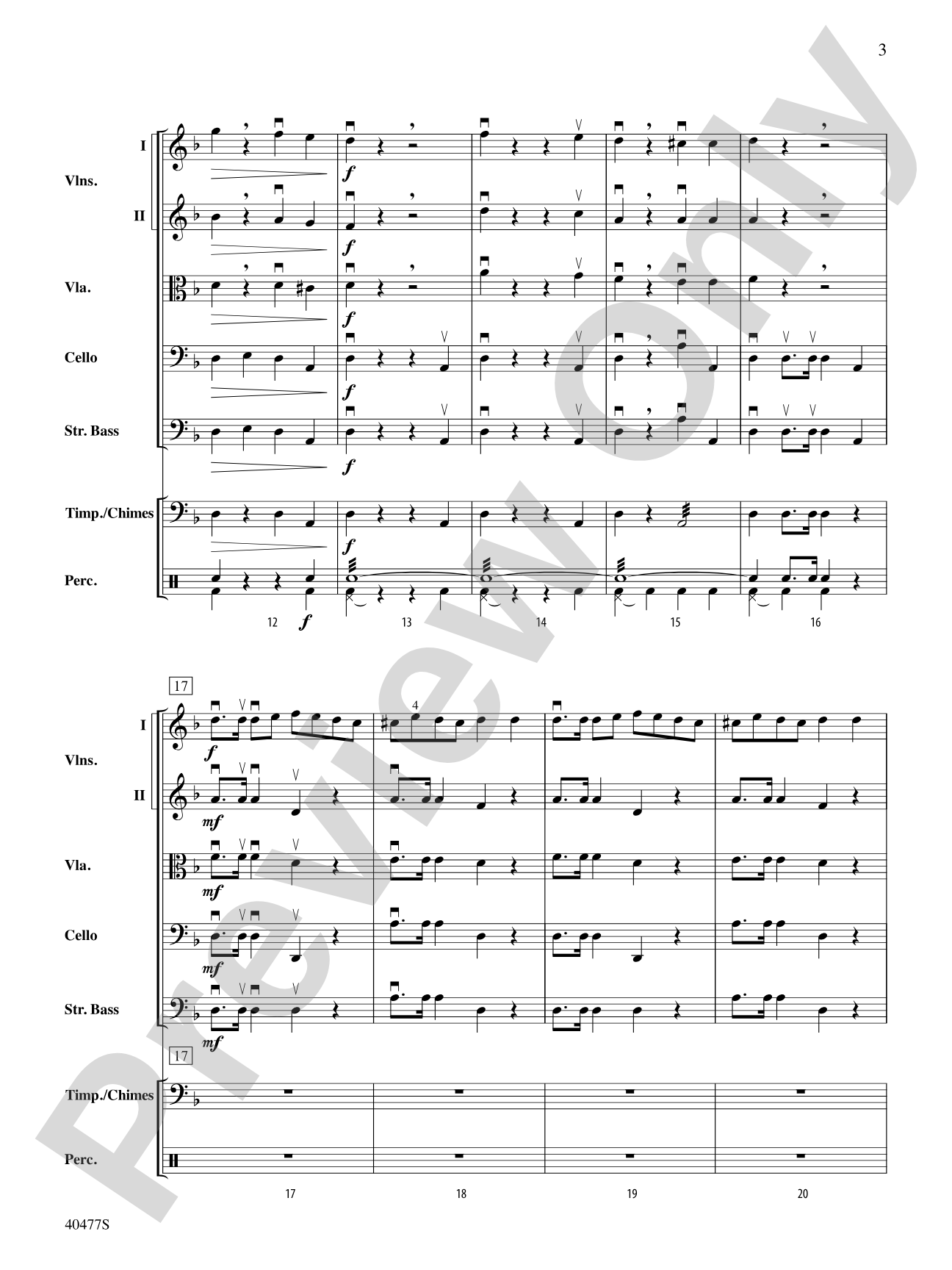 In the Pirate's Wake: String Orchestra Conductor Score & Parts