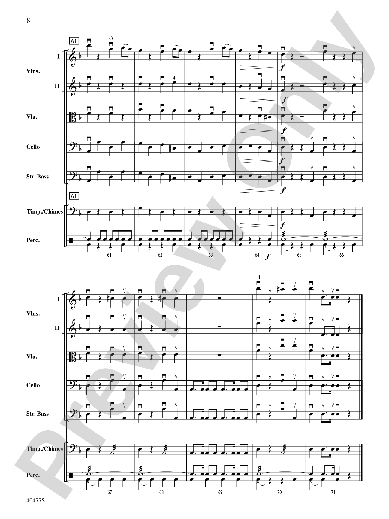 In the Pirate's Wake: String Orchestra Conductor Score & Parts