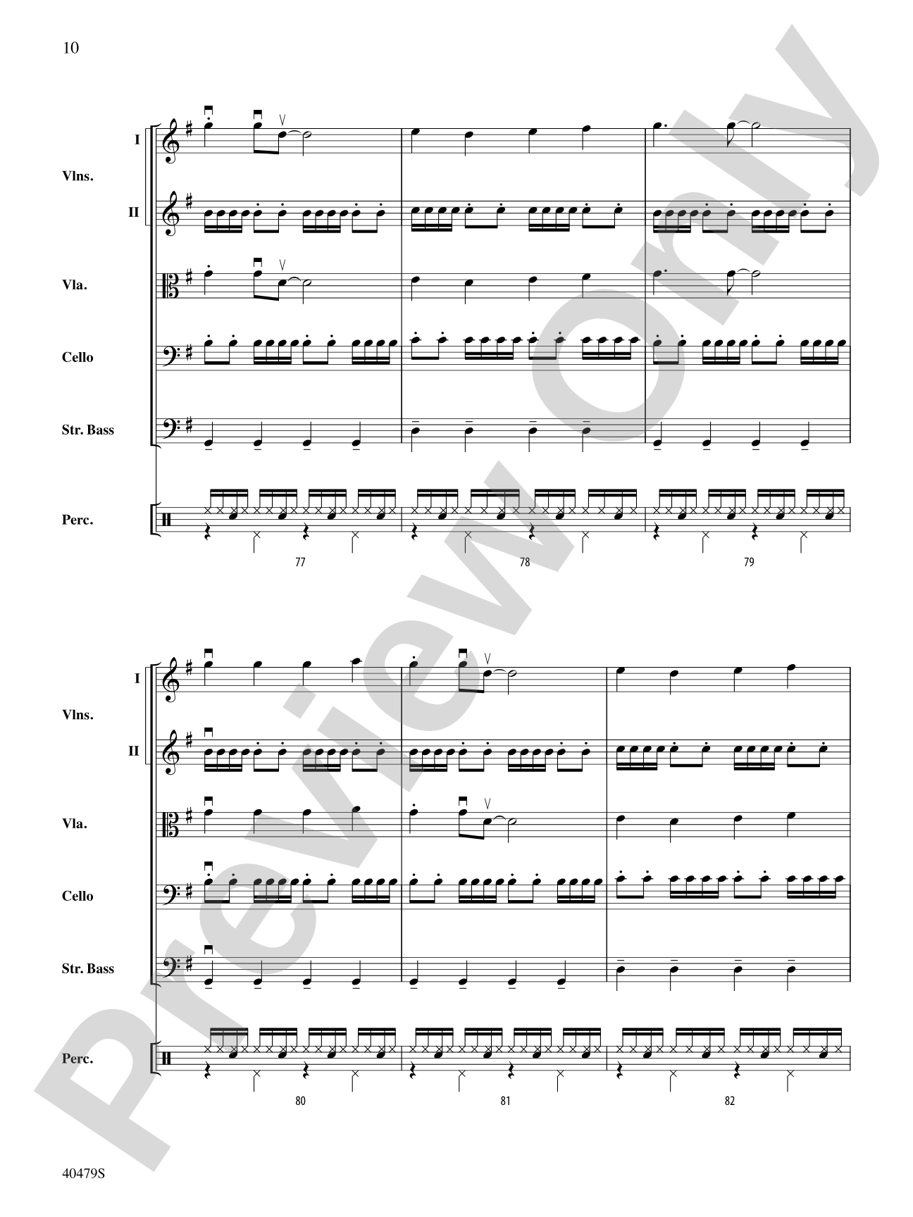 Dancing King Wenceslas: String Orchestra Conductor Score & Parts