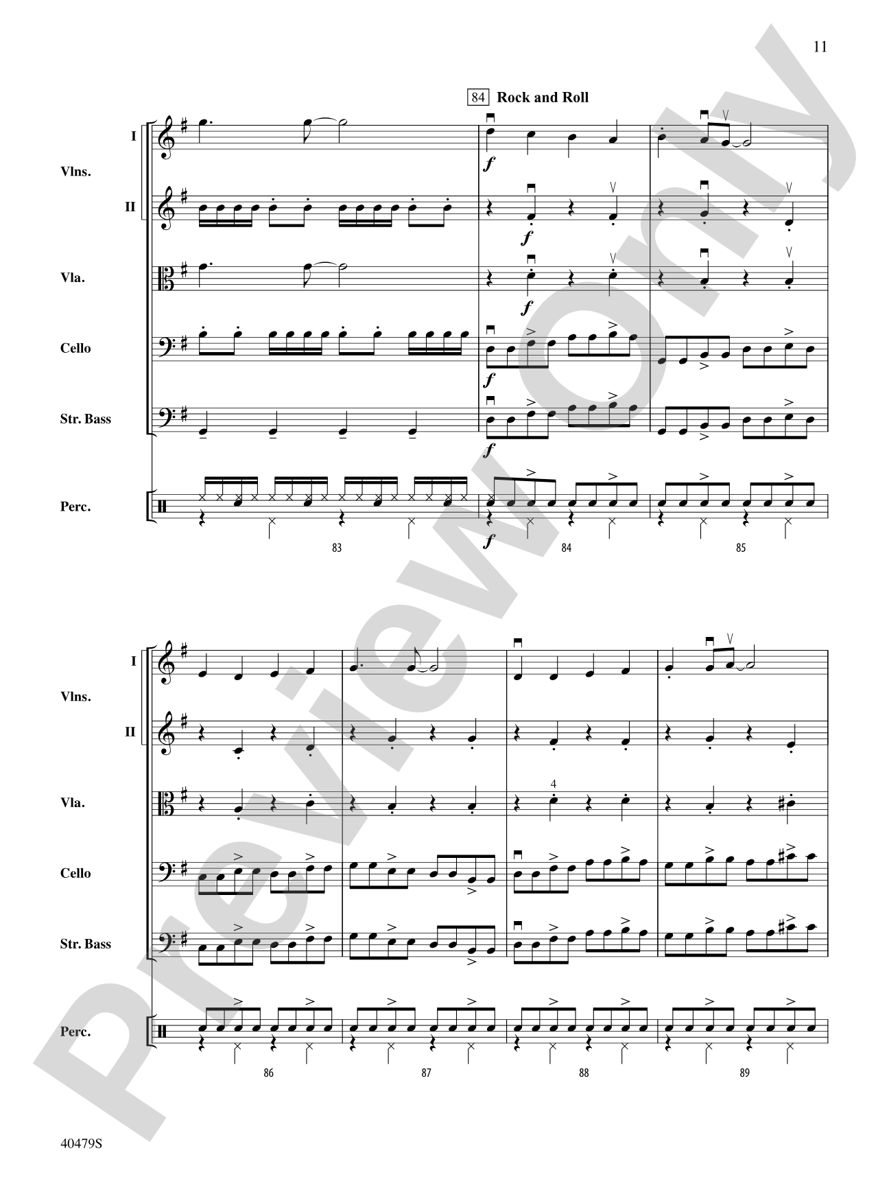 Dancing King Wenceslas: String Orchestra Conductor Score & Parts