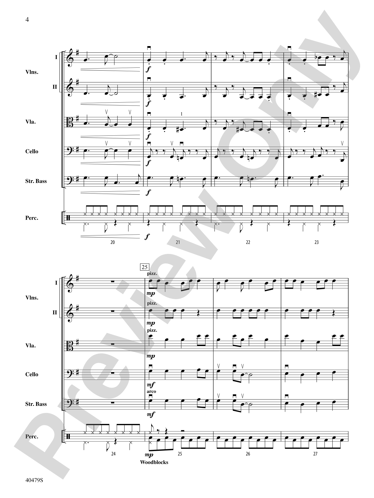Dancing King Wenceslas: String Orchestra Conductor Score & Parts