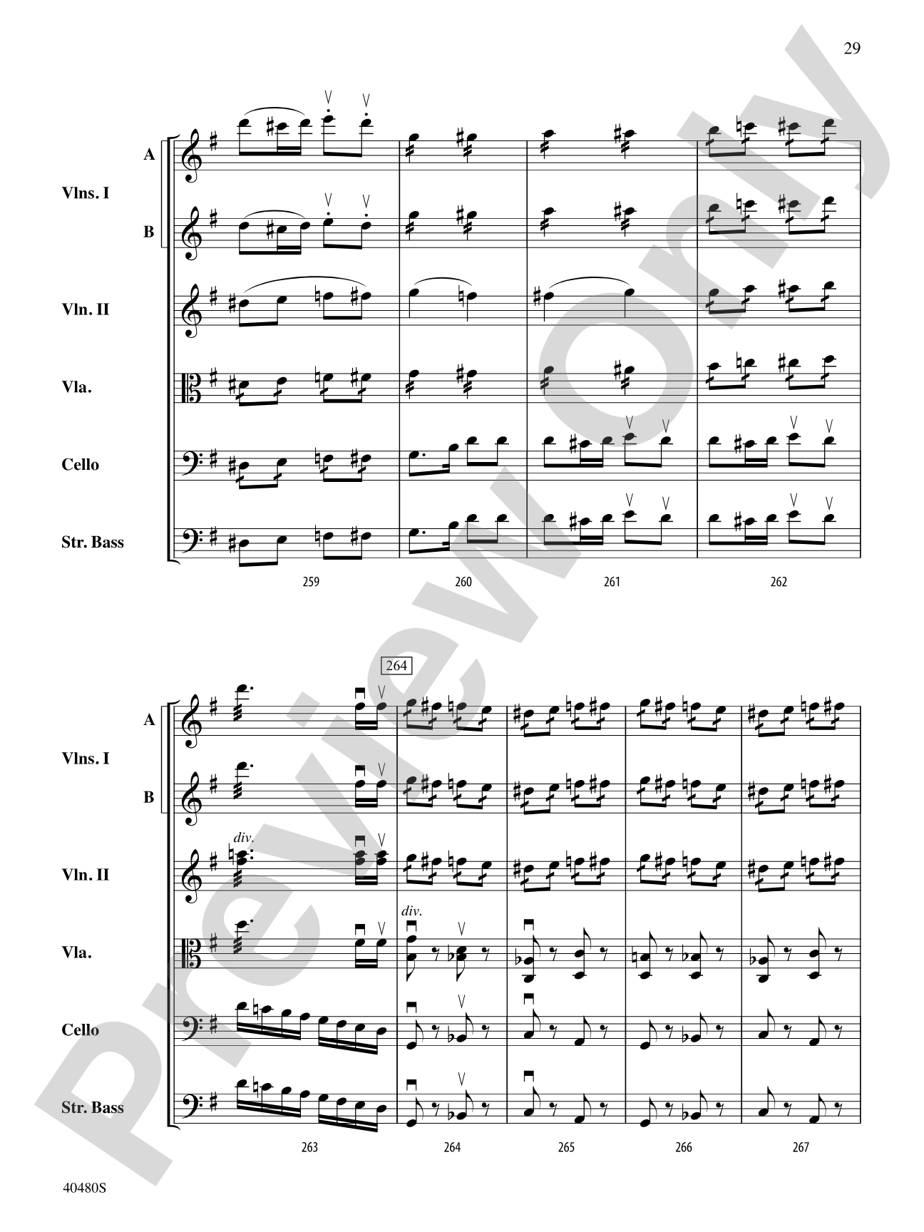 Symphony No. 8 in G Major: String Orchestra Conductor Score & Parts