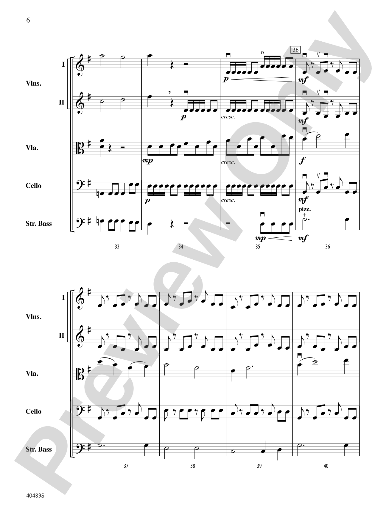 Viola Country: String Orchestra Conductor Score & Parts