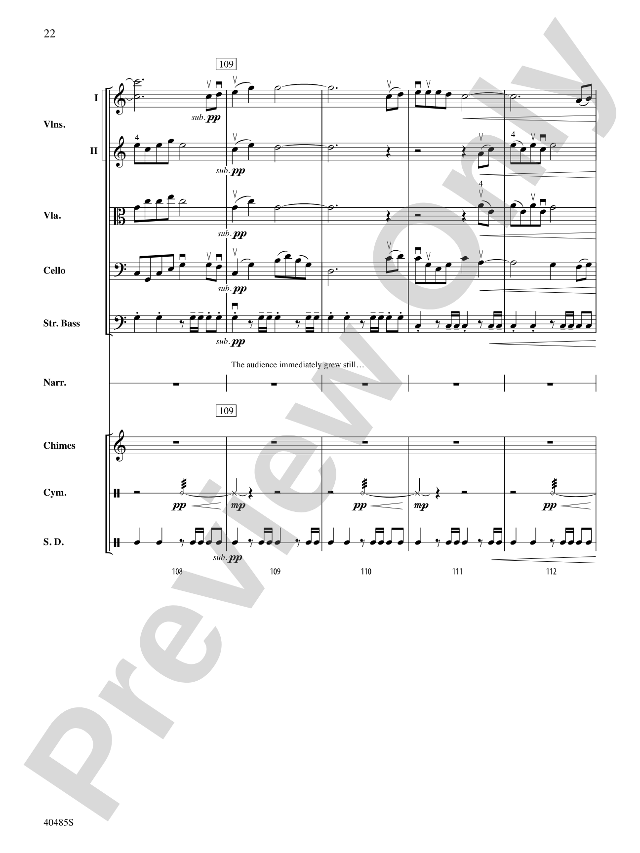 Lincoln at Gettysburg: String Orchestra Conductor Score & Parts