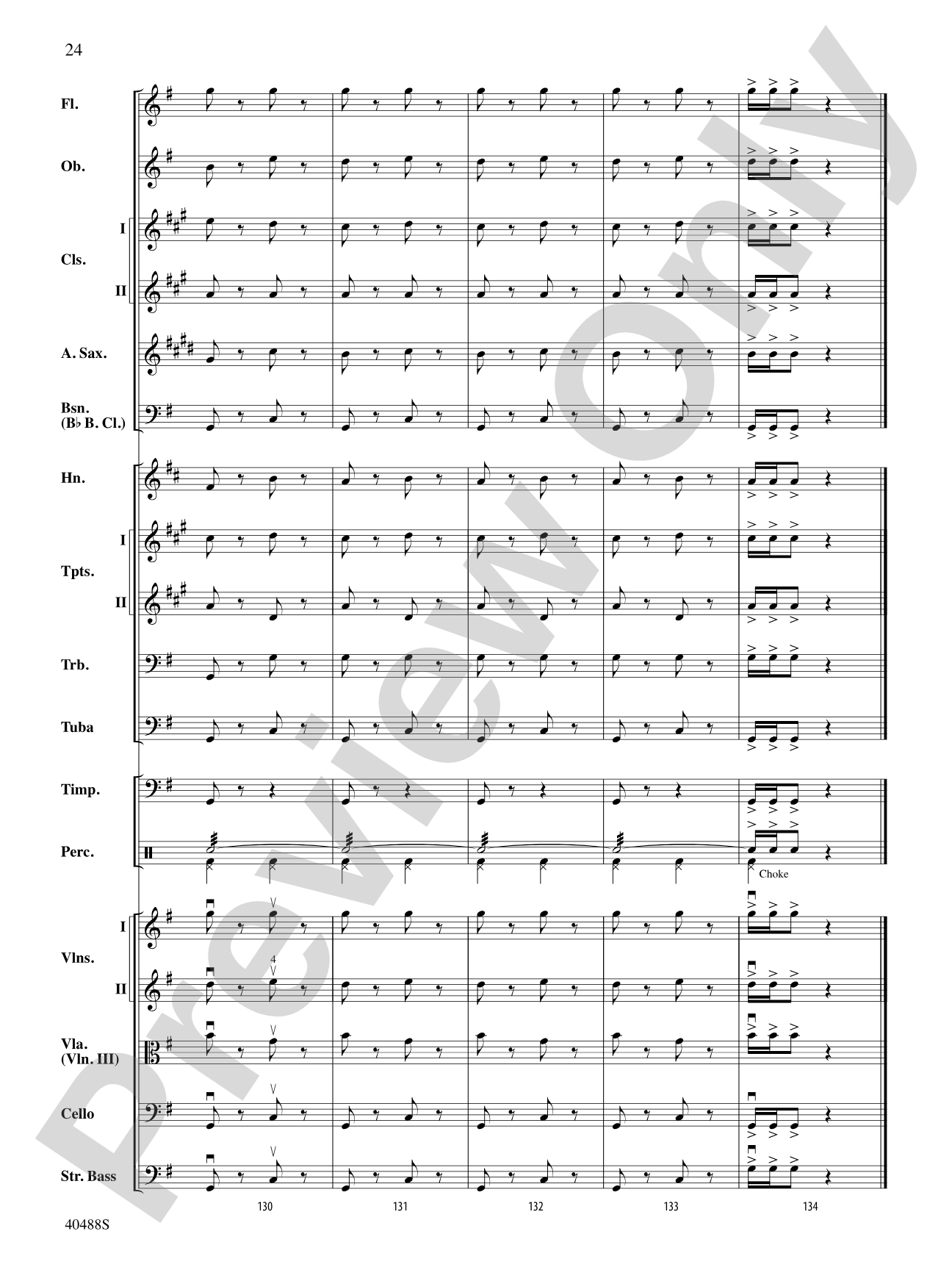Overture to Die Fledermaus: Full Orchestra Conductor Score & Parts