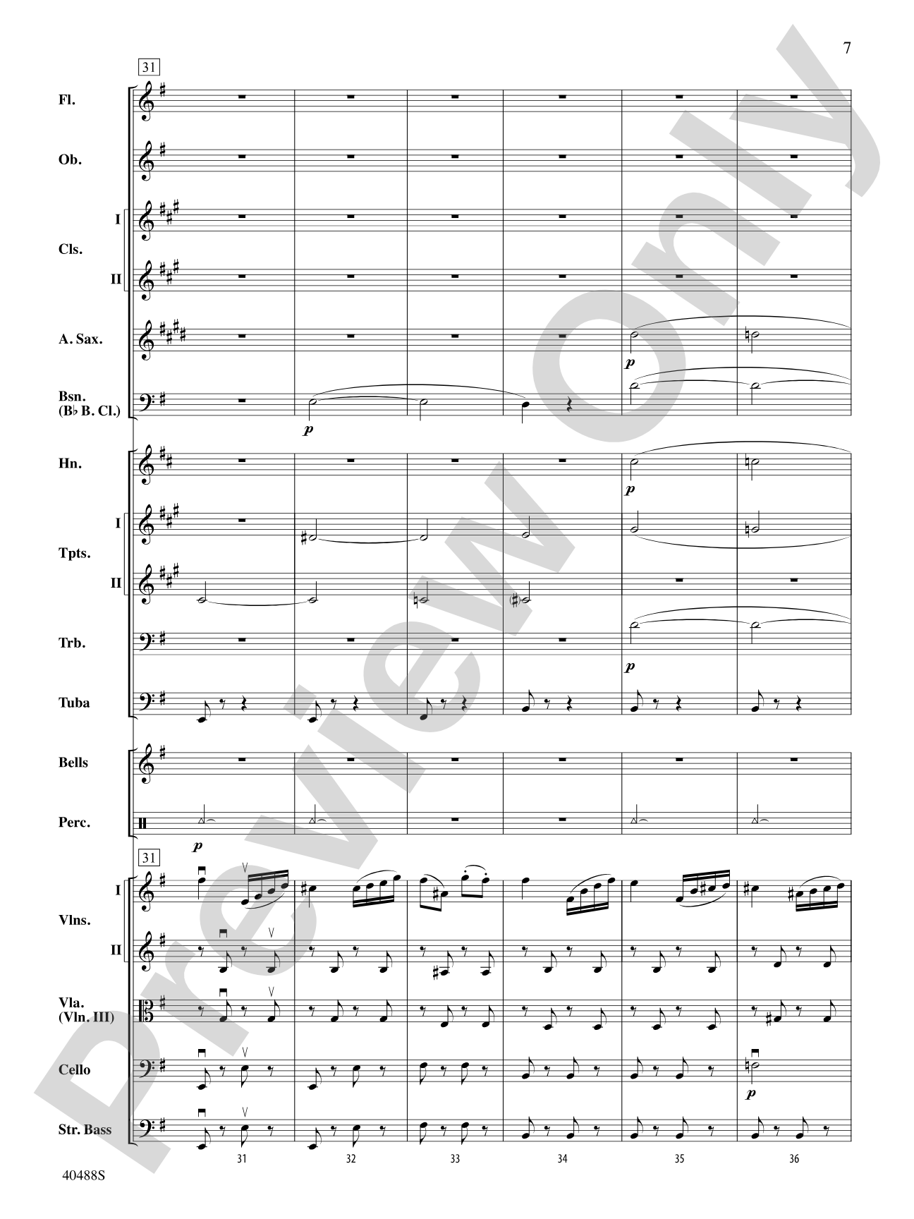 Overture to Die Fledermaus: Full Orchestra Conductor Score & Parts