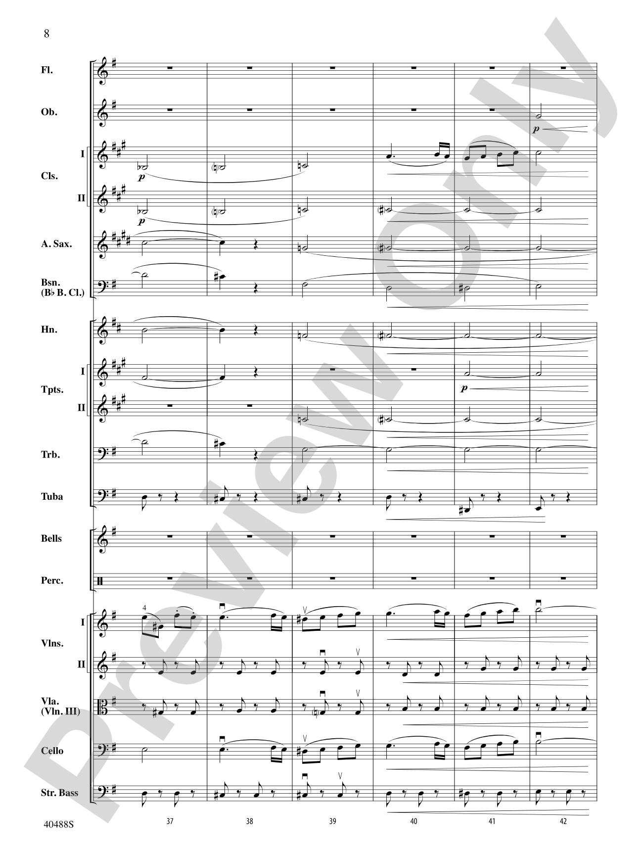 Overture to Die Fledermaus: Full Orchestra Conductor Score & Parts