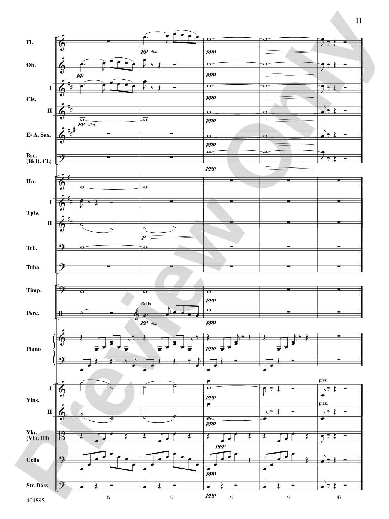 Intermezzo from Carmen: Full Orchestra Conductor Score & Parts