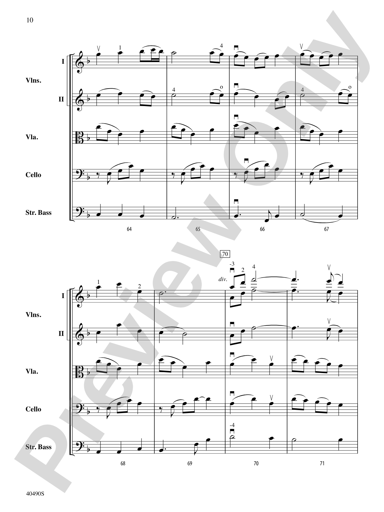 Aspire: String Orchestra Conductor Score & Parts