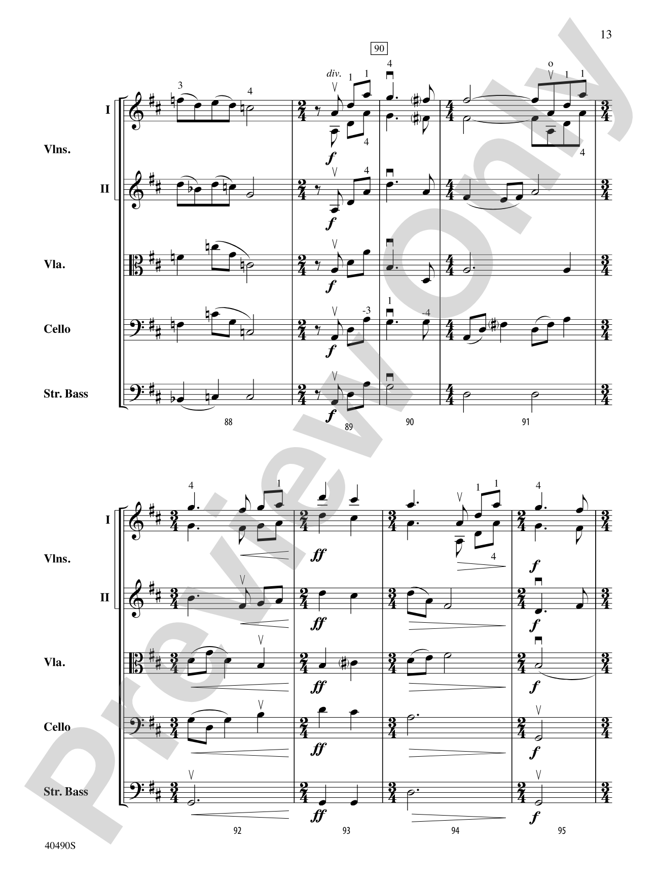 Aspire: String Orchestra Conductor Score & Parts