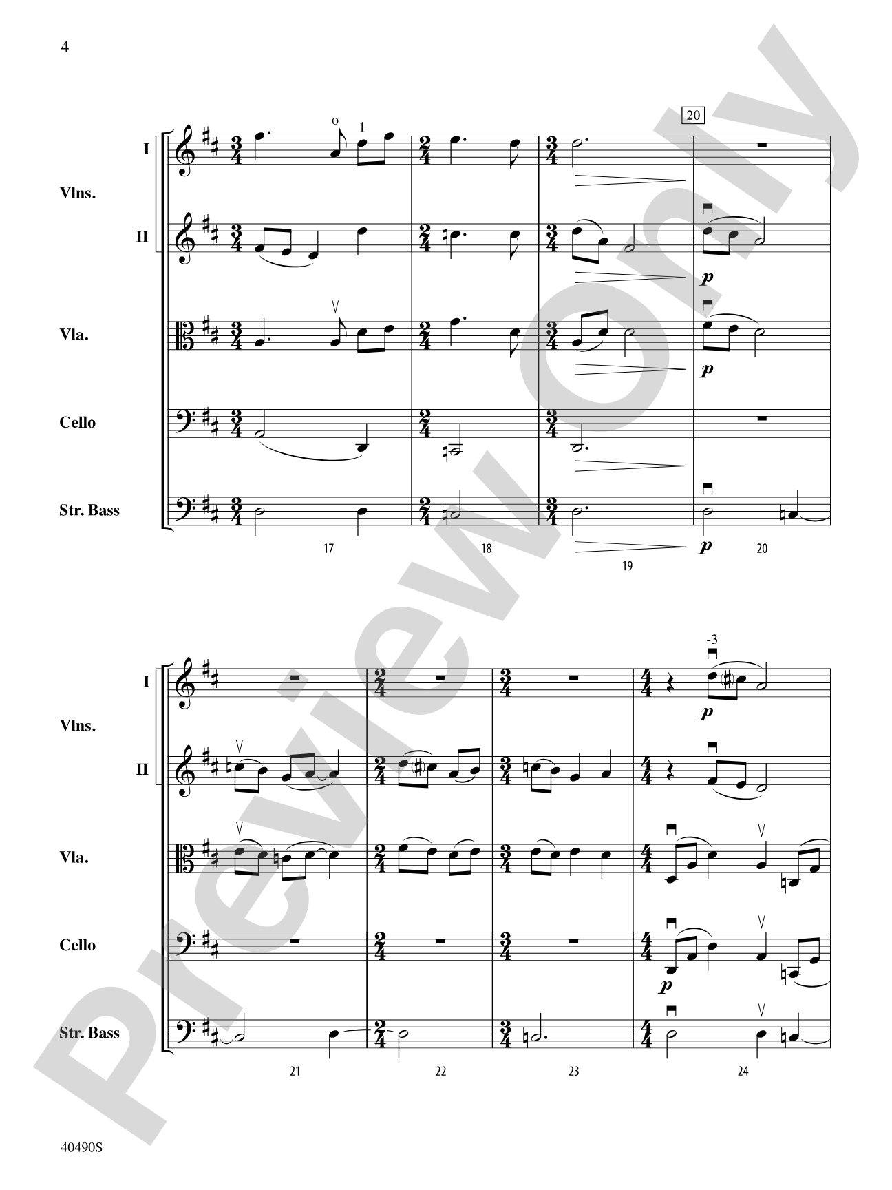Aspire: String Orchestra Conductor Score & Parts