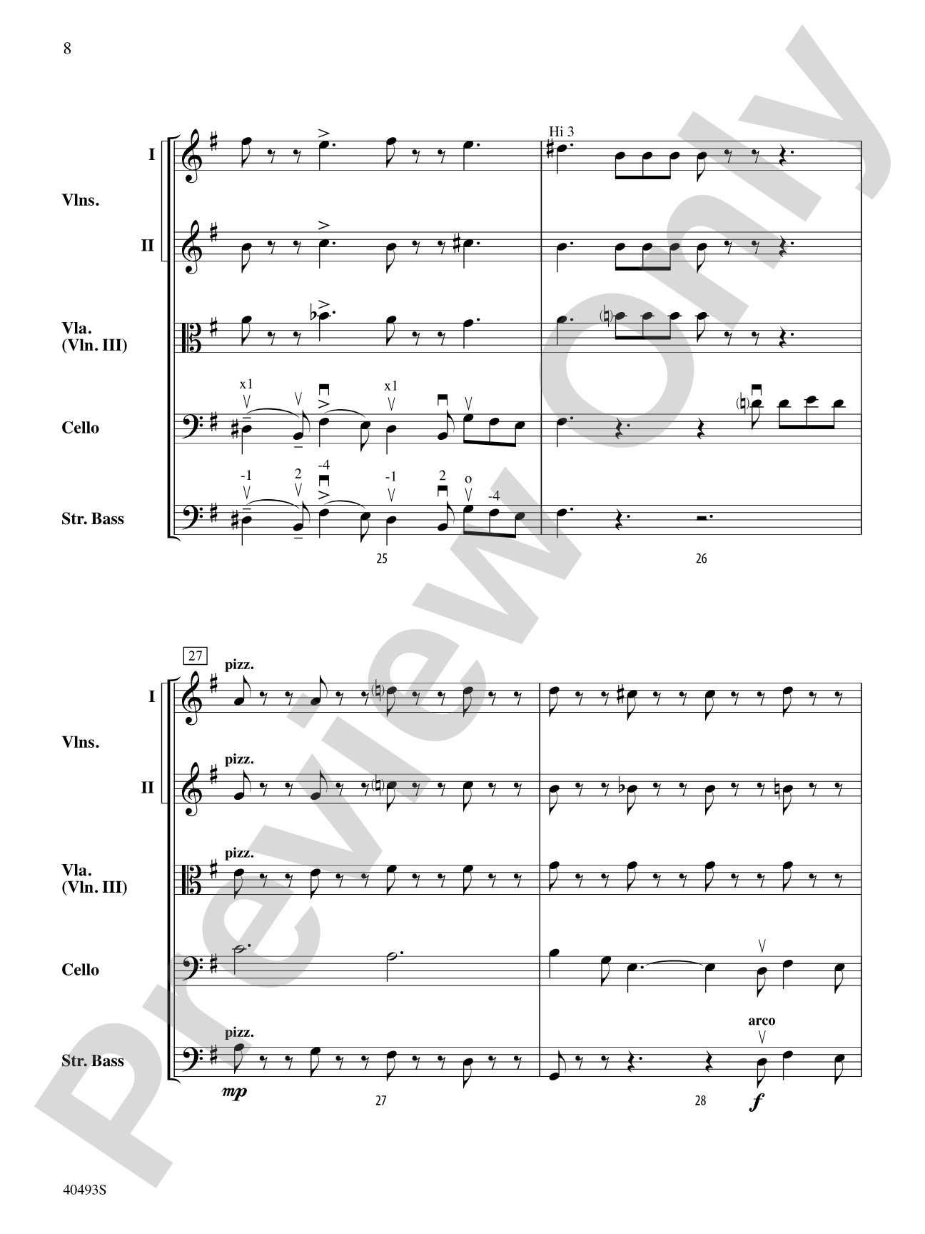 Christmas Toys on Parade: String Orchestra Conductor Score & Parts