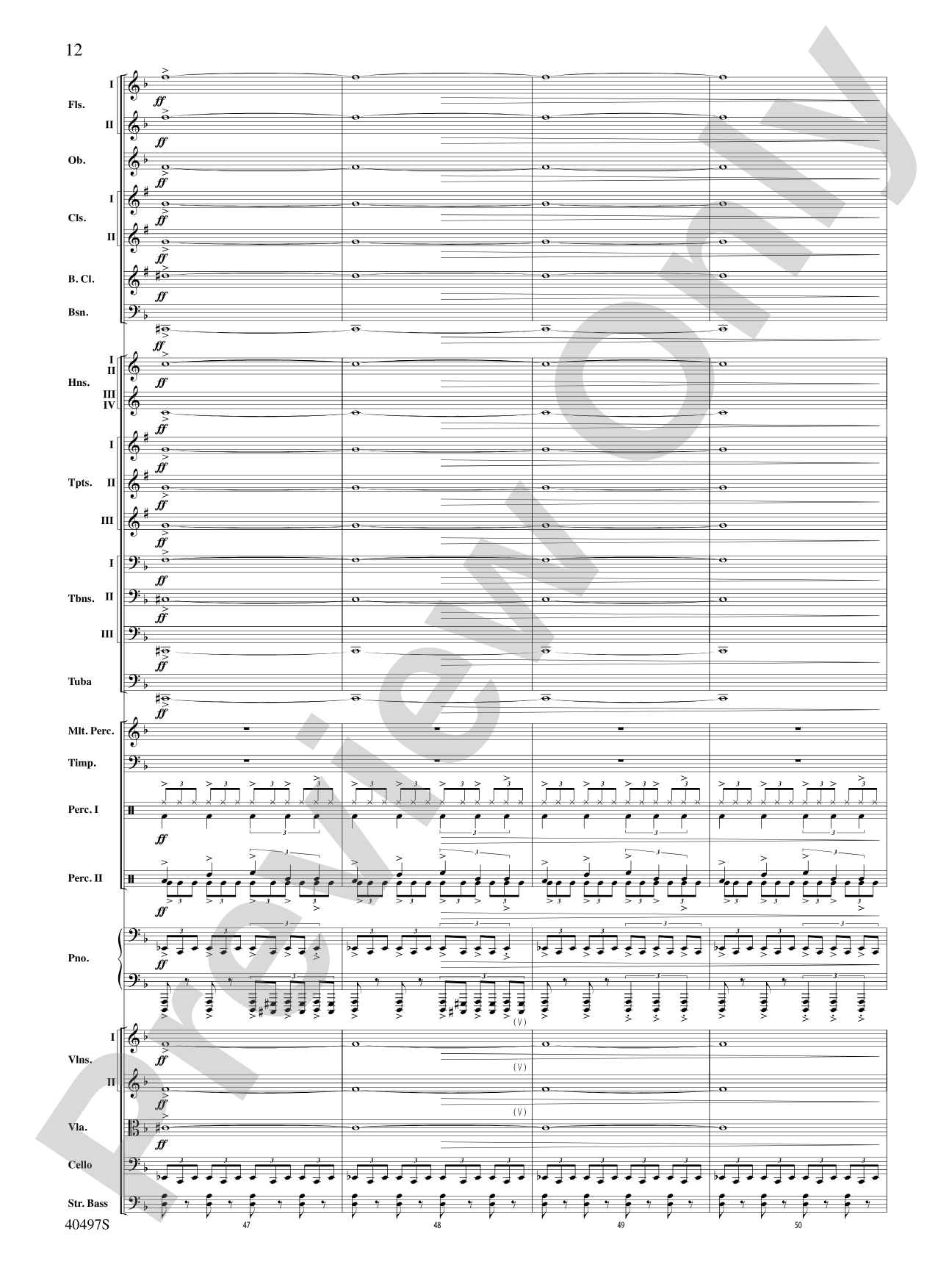 Batman: The Dark Knight Rises: Full Orchestra Conductor Score & Parts