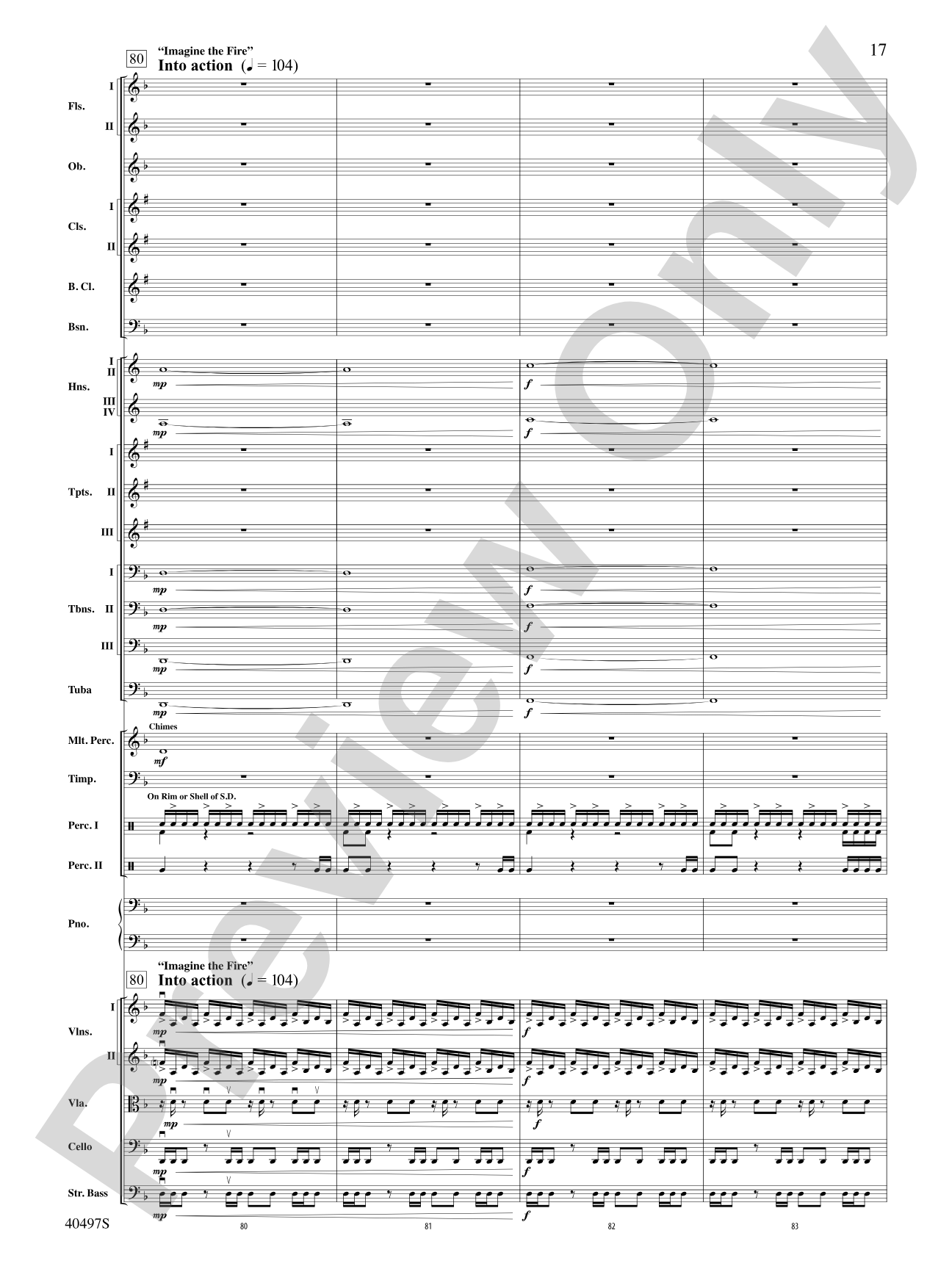 Batman: The Dark Knight Rises: Full Orchestra Conductor Score & Parts