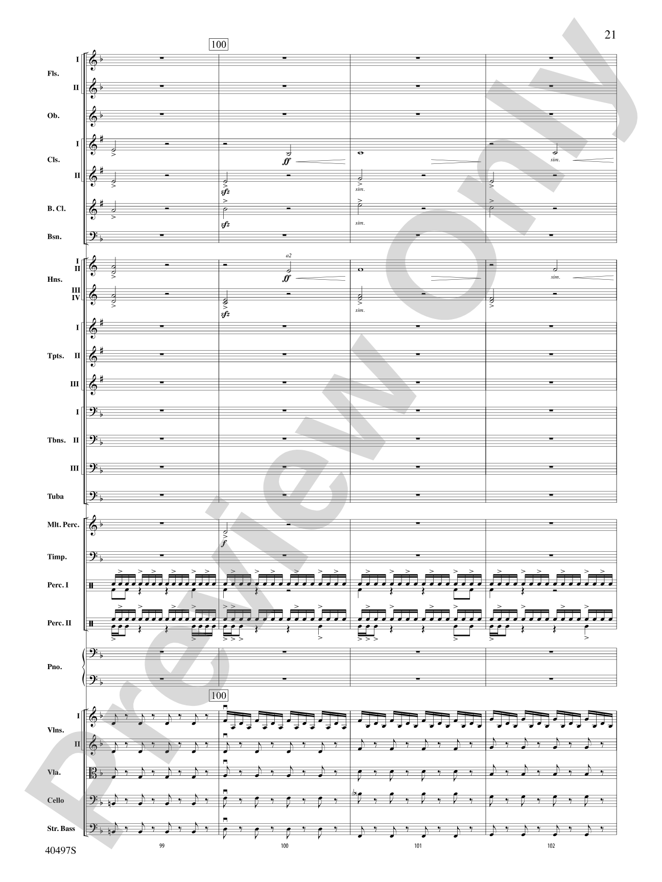 Batman: The Dark Knight Rises: Full Orchestra Conductor Score & Parts
