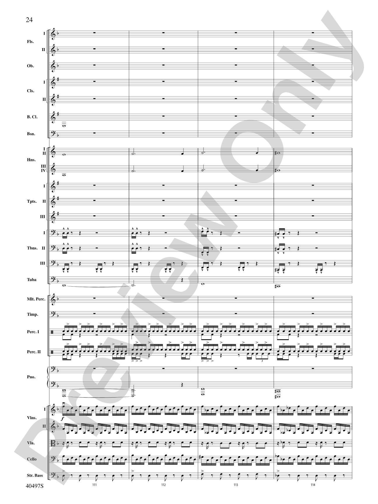 Batman: The Dark Knight Rises: Full Orchestra Conductor Score & Parts