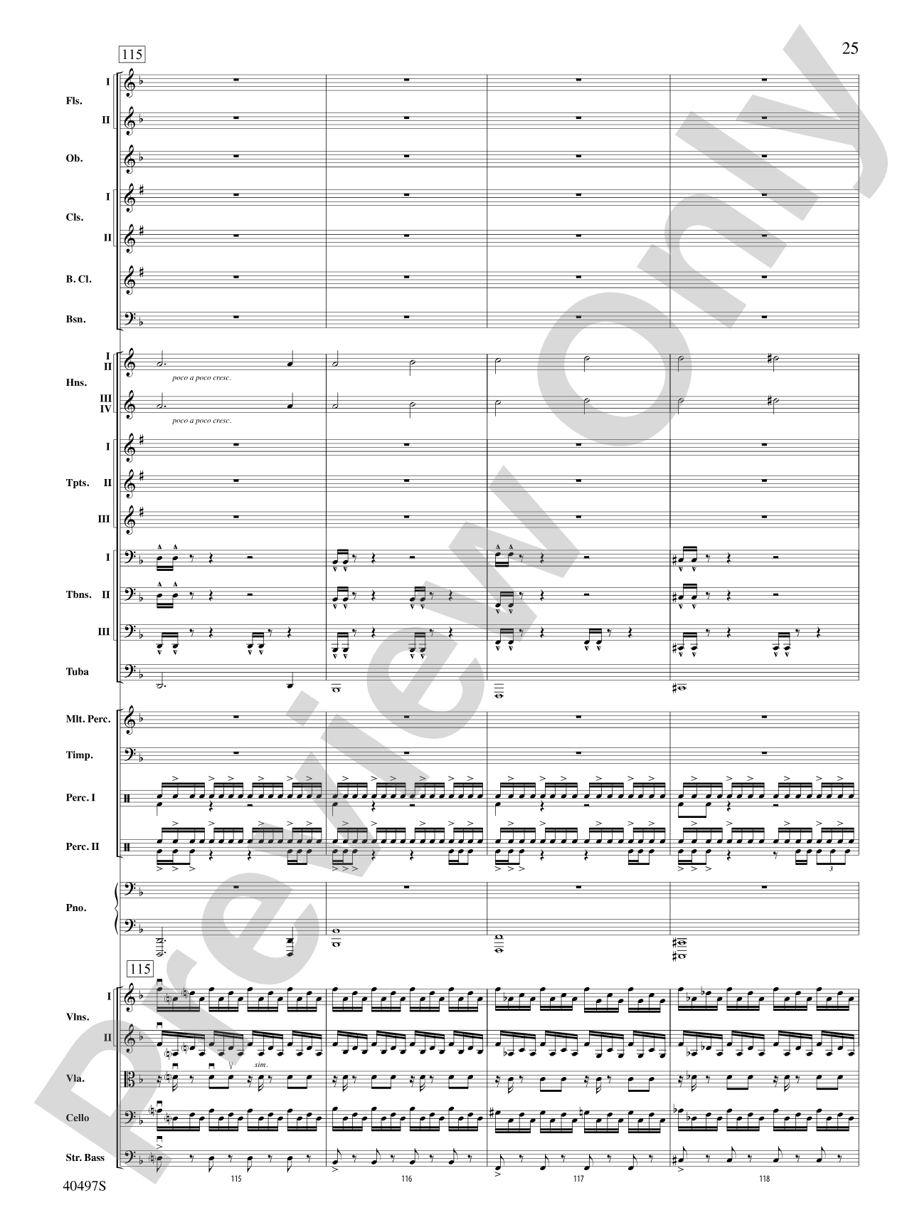 Batman: The Dark Knight Rises: Full Orchestra Conductor Score & Parts