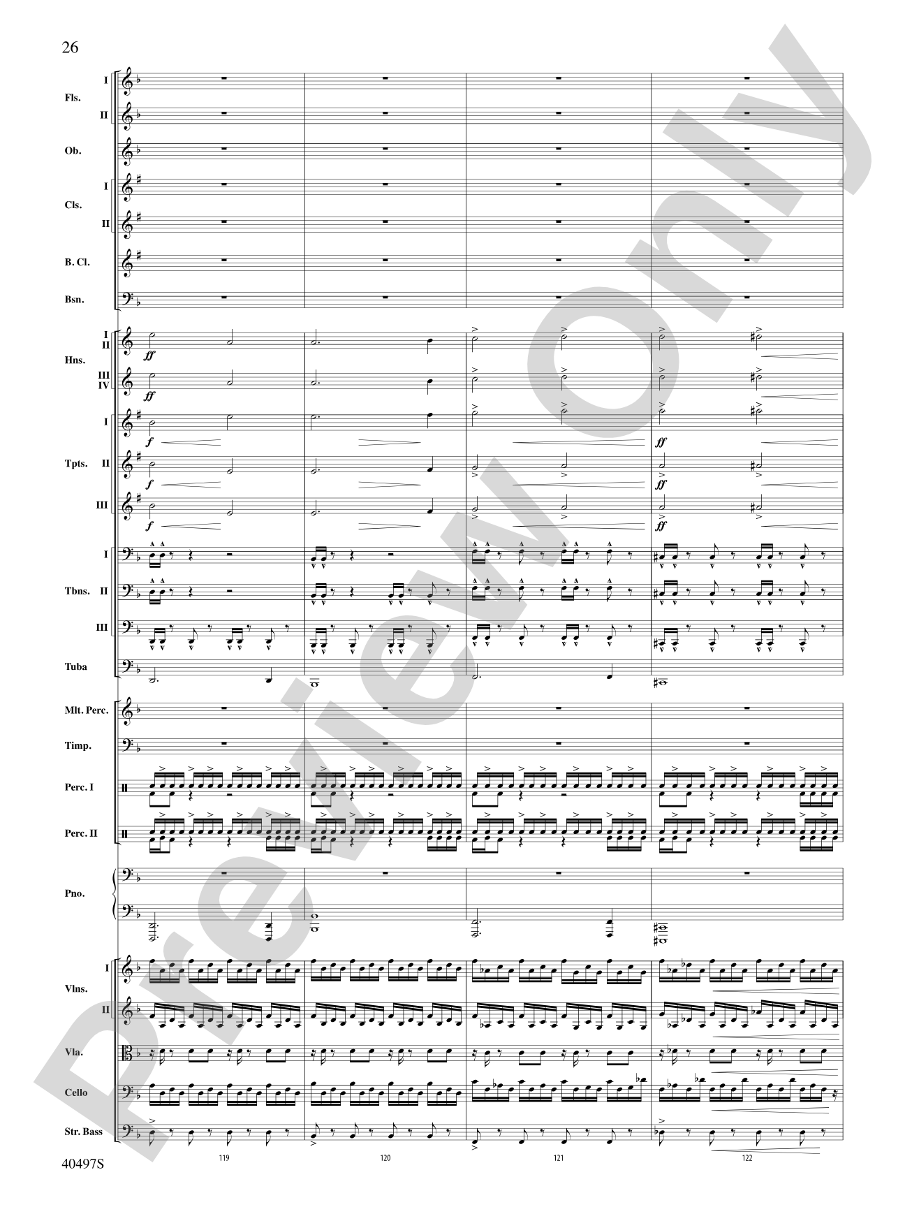 Batman: The Dark Knight Rises: Full Orchestra Conductor Score & Parts