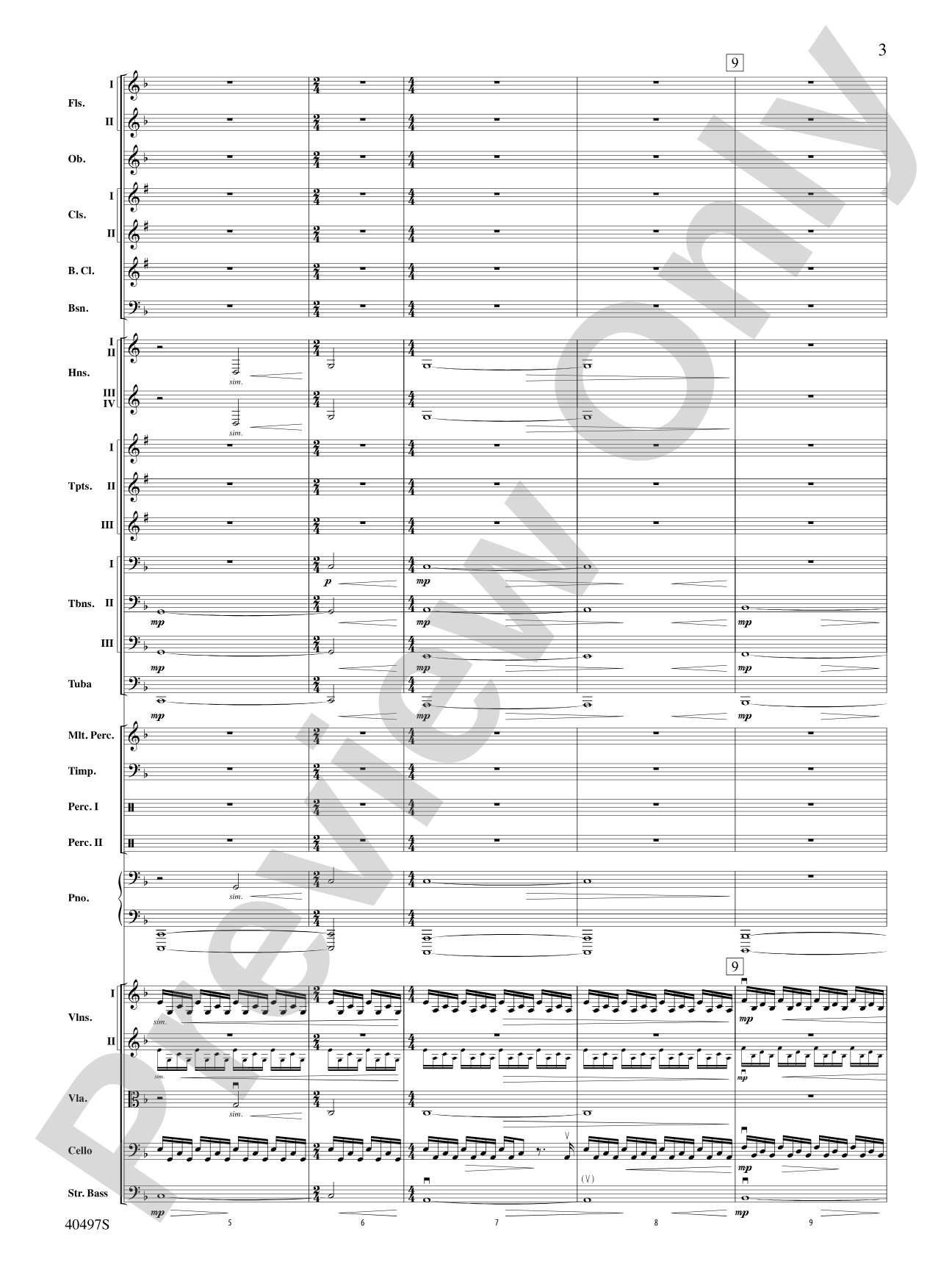 Batman: The Dark Knight Rises: Full Orchestra Conductor Score & Parts