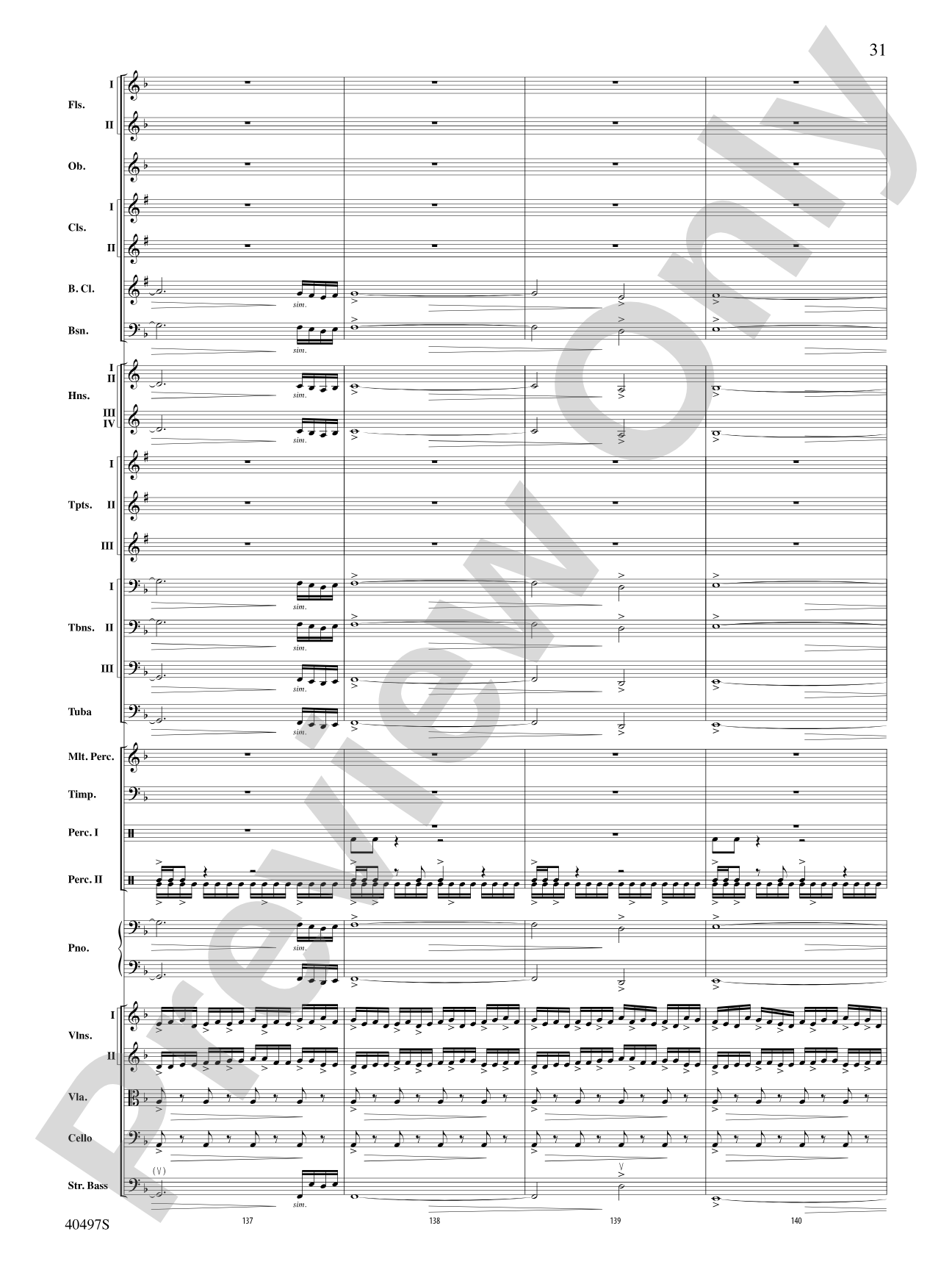Batman: The Dark Knight Rises: Full Orchestra Conductor Score & Parts