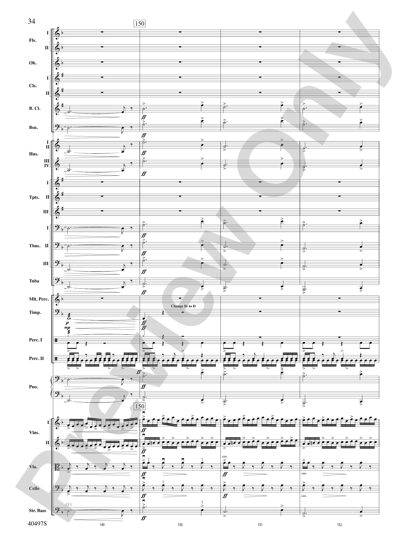Batman: The Dark Knight Rises: Full Orchestra Conductor Score & Parts