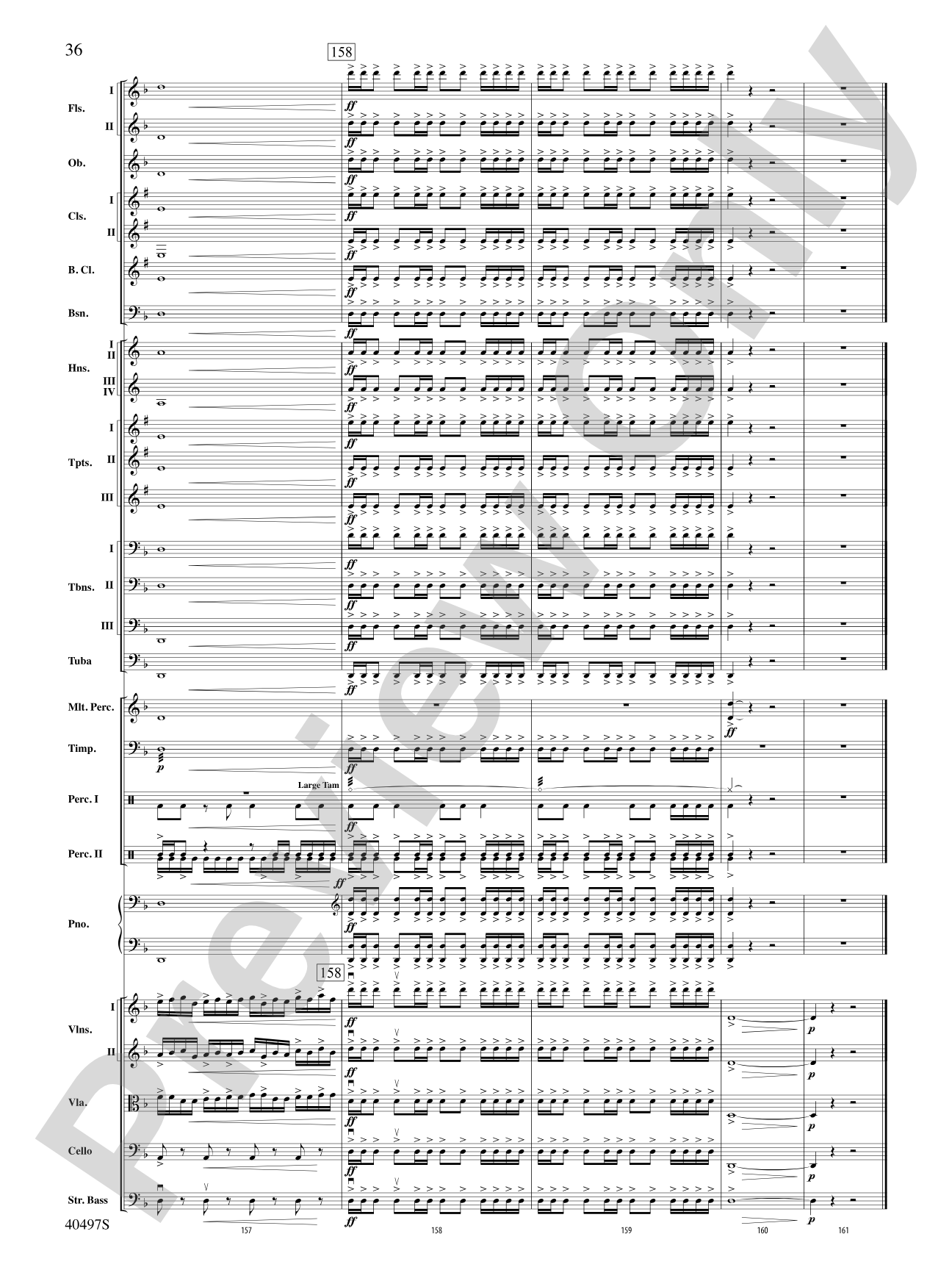 Batman: The Dark Knight Rises: Full Orchestra Conductor Score & Parts