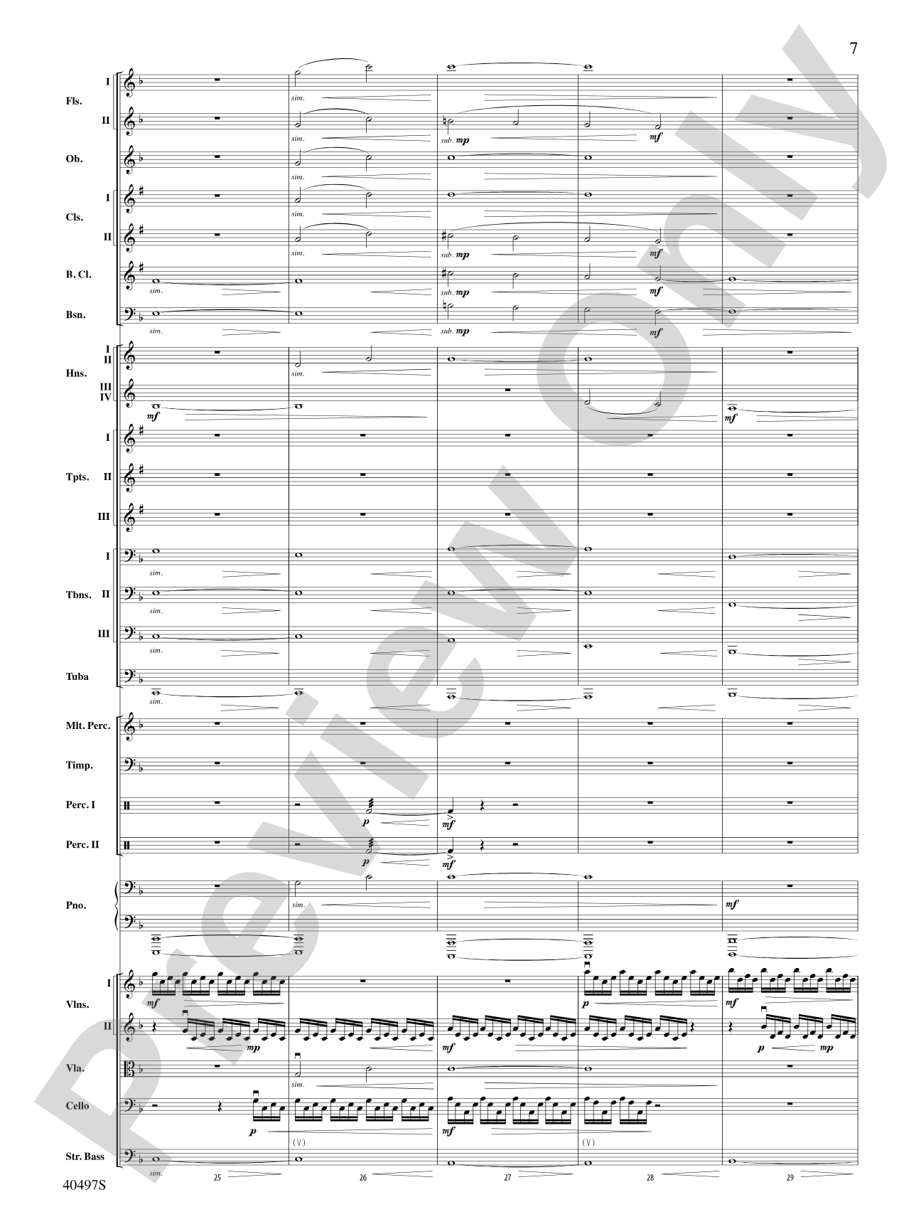 Batman: The Dark Knight Rises: Full Orchestra Conductor Score & Parts