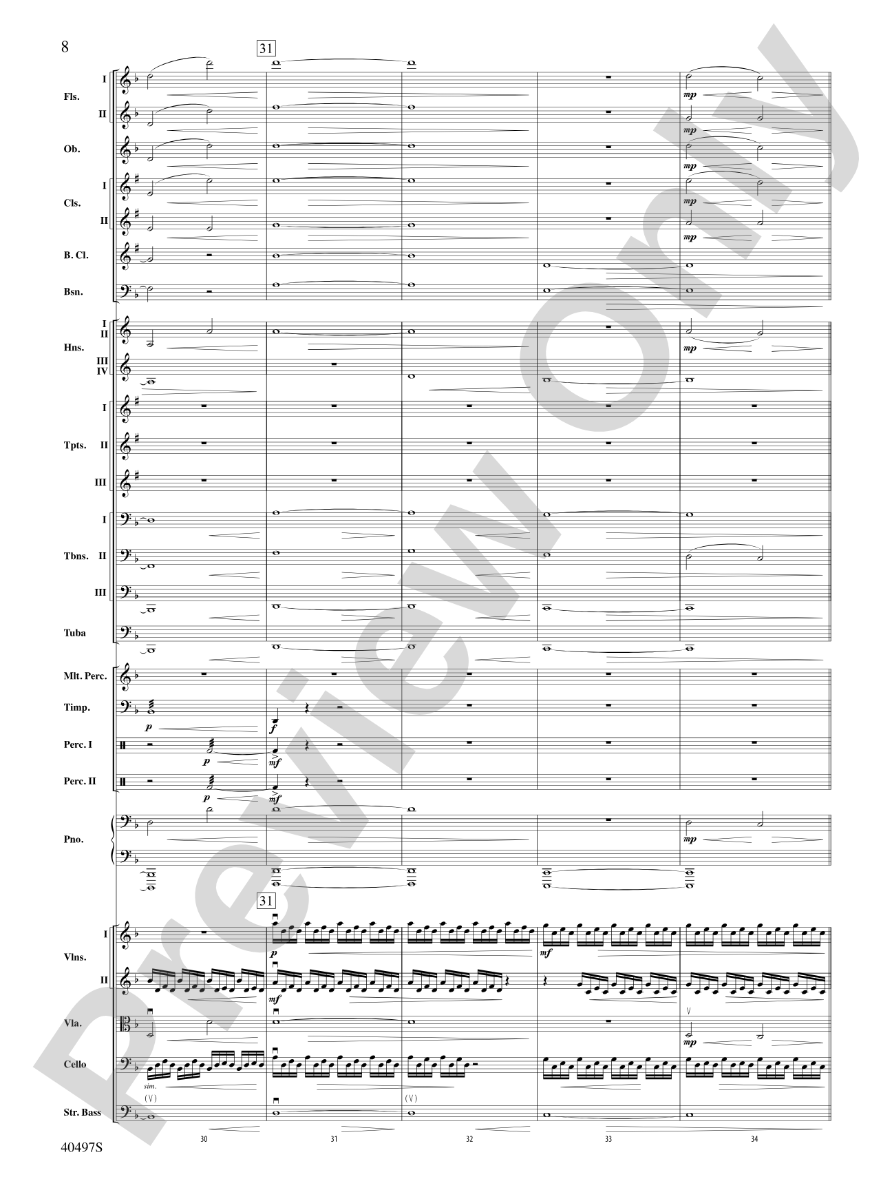 Batman: The Dark Knight Rises: Full Orchestra Conductor Score & Parts